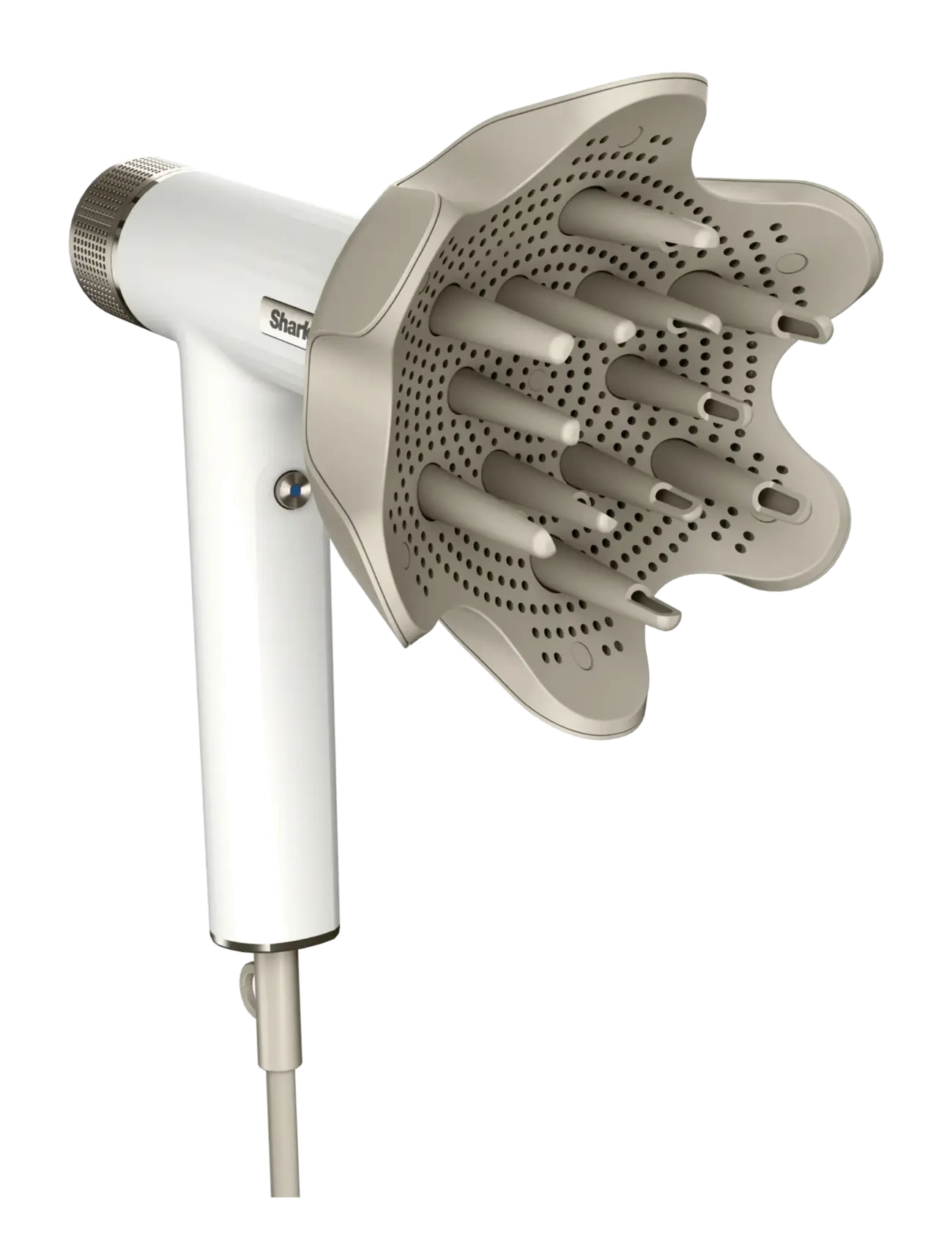 Shark - SHARK SPEEDSTYLE HD352EU 5-i-1 HÅRTORK & RAPIDGLOSS FINISHER - föhn - white - 5