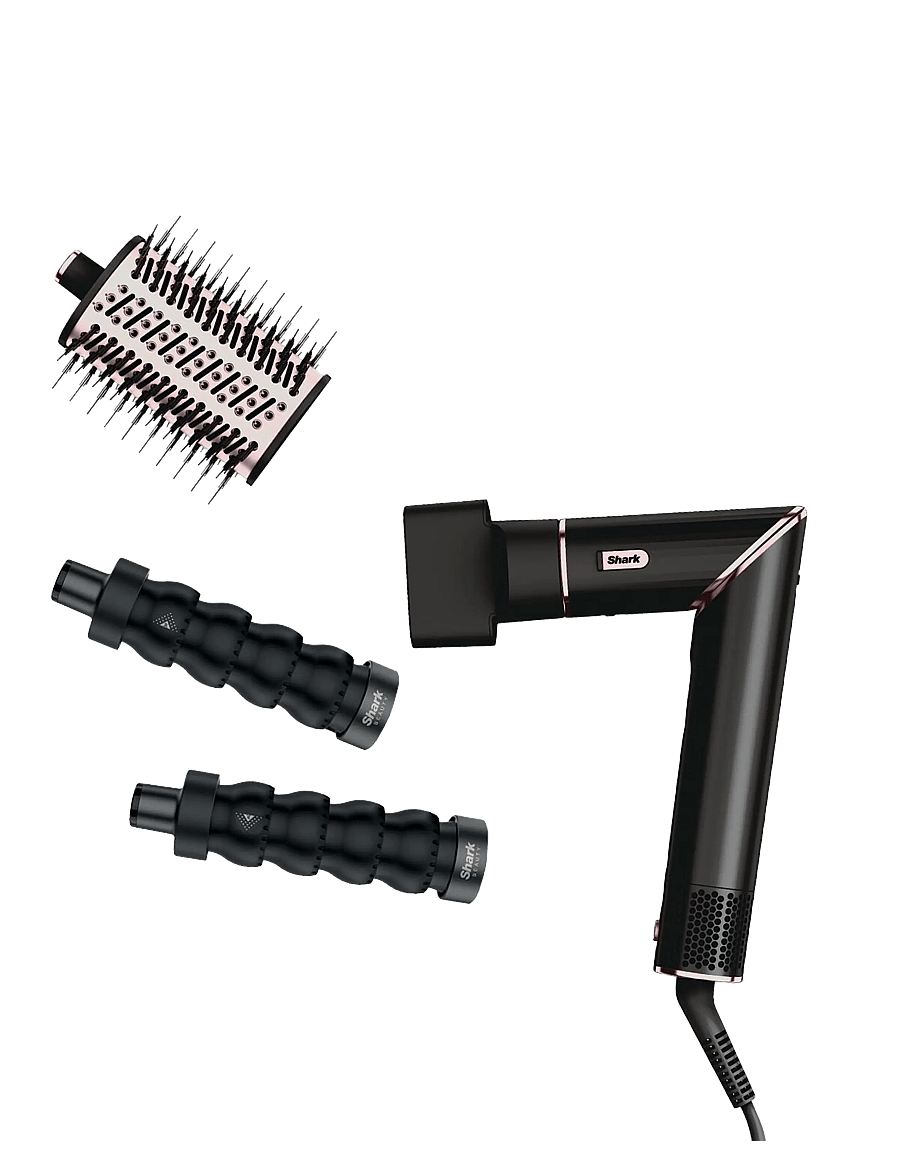 Shark - Shark FlexStyle 3-in-1 Hair Styler & Dryer - Black HD426EU - Šildomi plaukų suktukai - black - 1