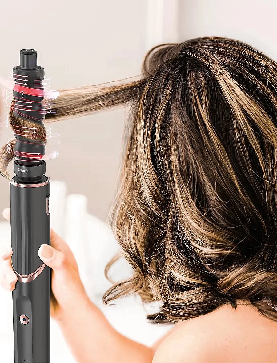 Shark - Shark FlexStyle 3-in-1 Hair Styler & Dryer - Black HD426EU - Šildomi plaukų suktukai - black - 0