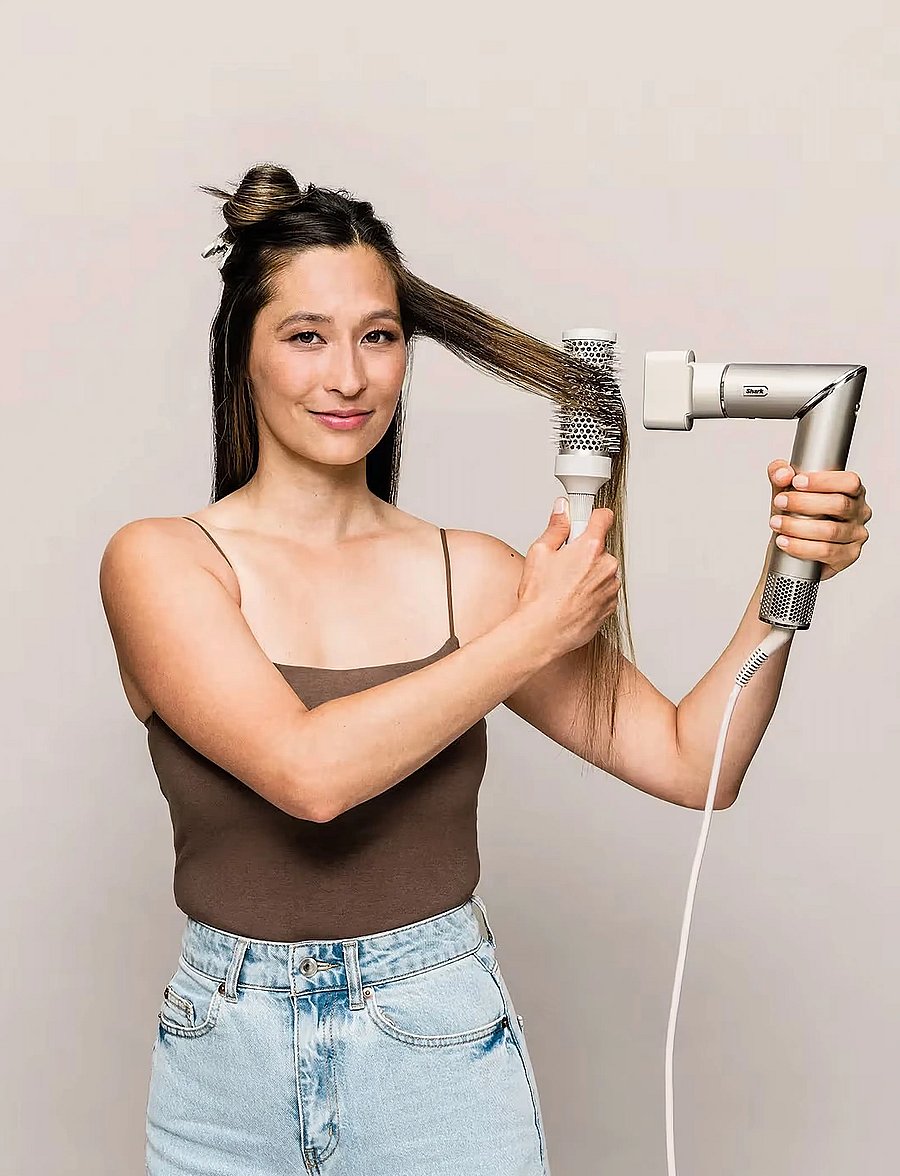 Shark - Shark FlexStyle 3-in-1 Hair Styler & Dryer - Stone HD426SLEU - soojendusega lokirullid - silver - 2
