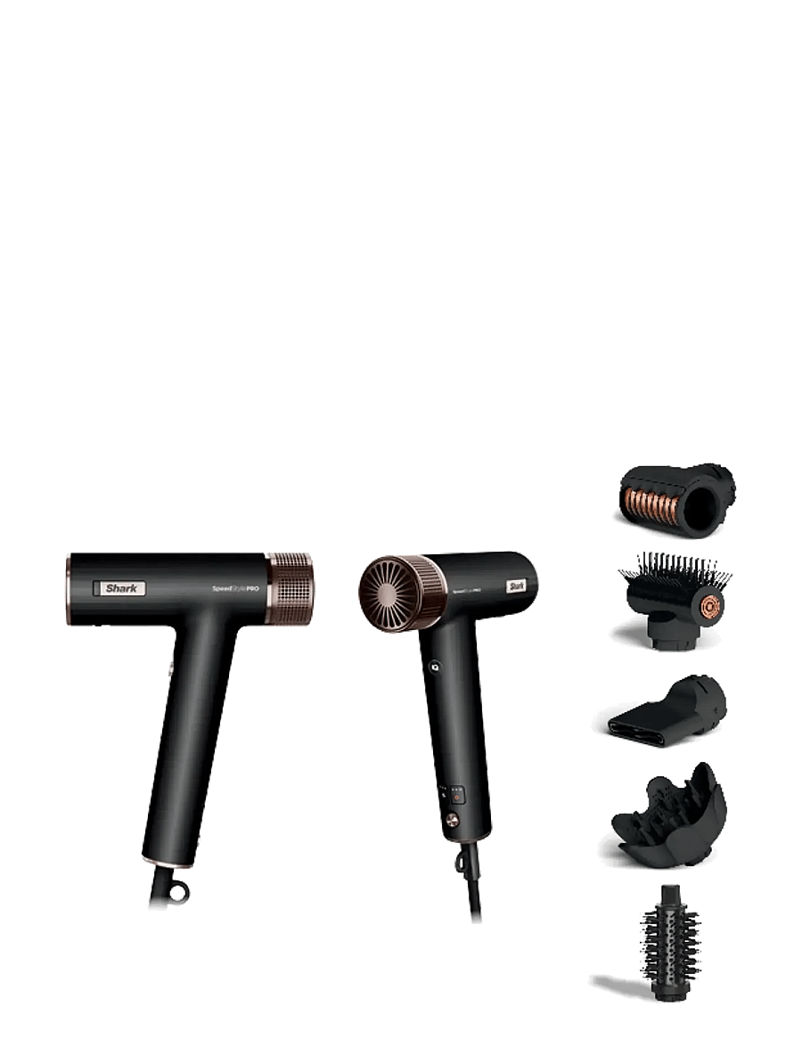 Shark - SHARK 5-I-1 HÅRTORK MED HÖG HASTIGHET HD752EU - föönid - black - 1