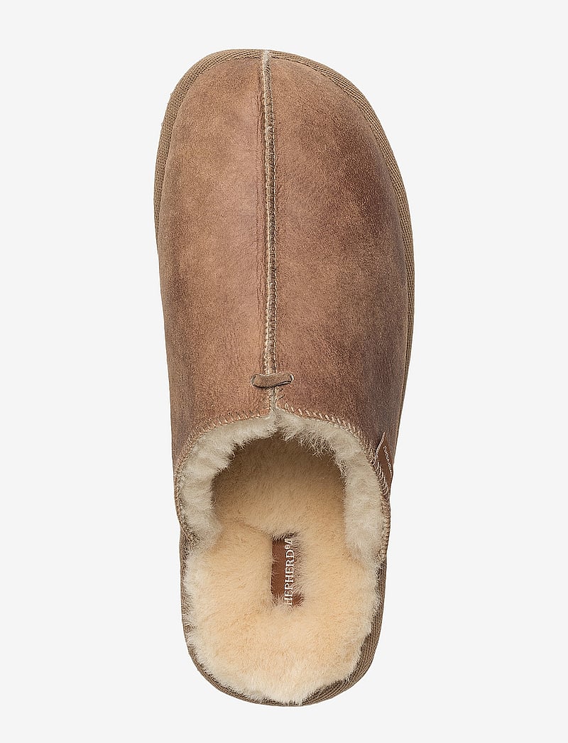 Shepherd - Hugo tofflor - hausschuhe - antique cognac - 4