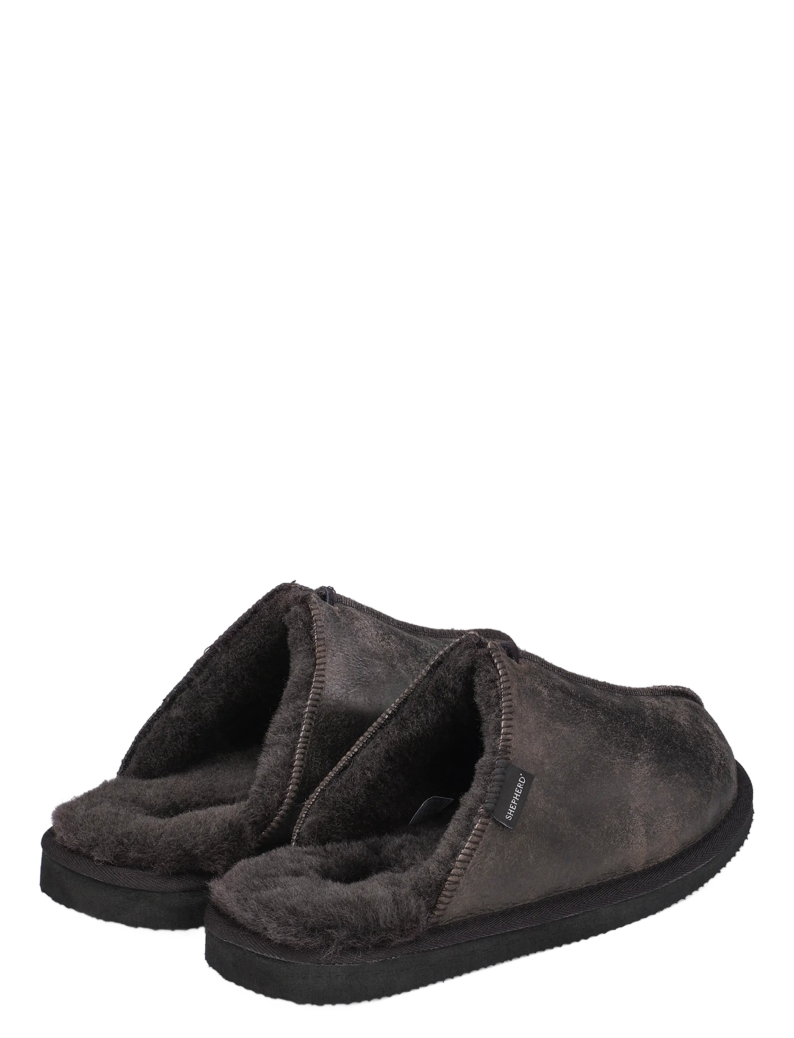 Shepherd - Hugo tofflor - herren - matt black - 3