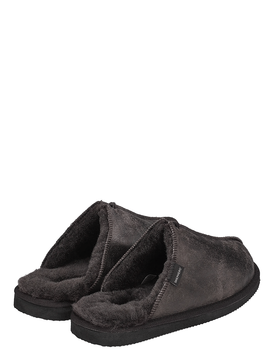 Shepherd - Hugo tofflor - hausschuhe - matt black - 3