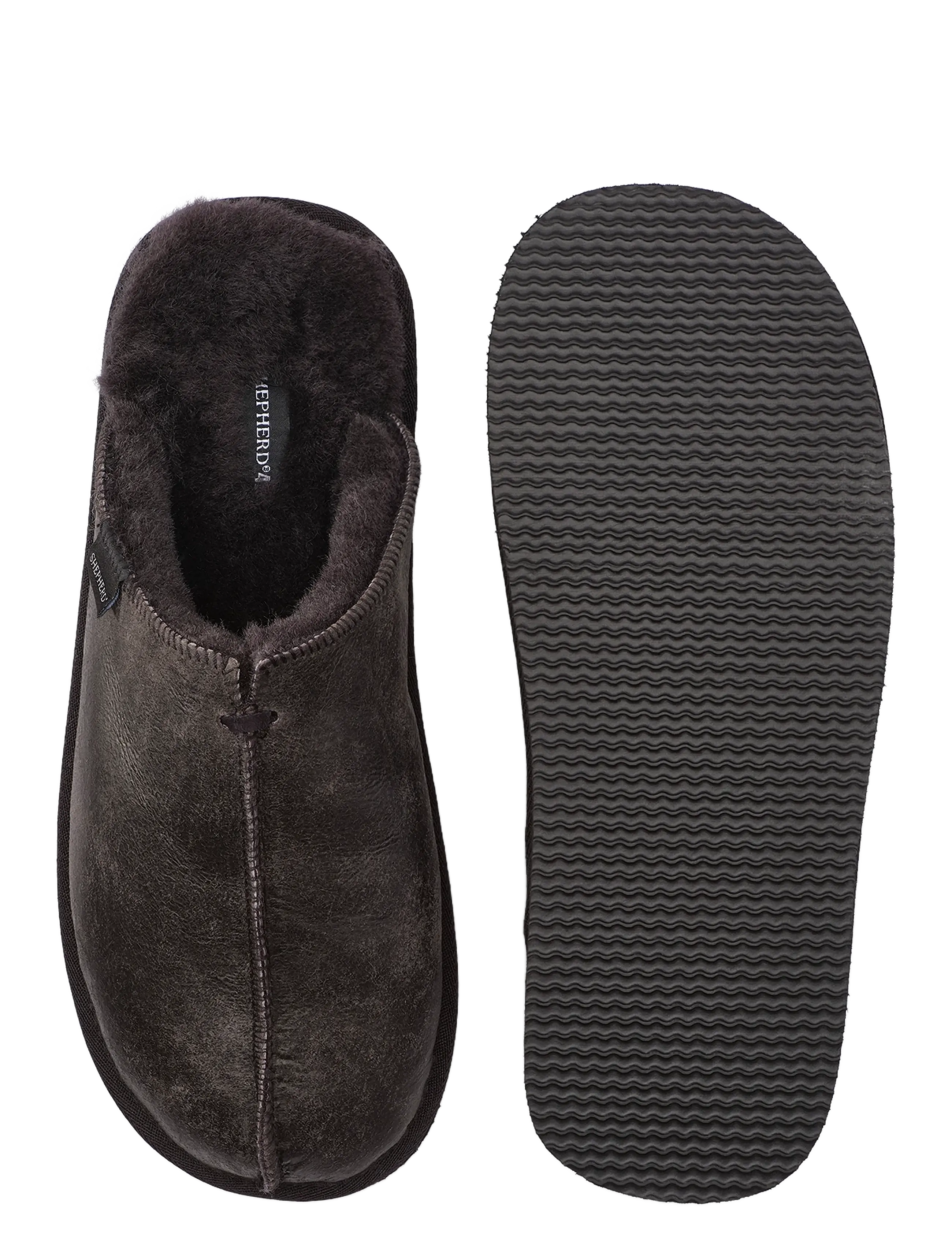 Shepherd - Hugo tofflor - herren - matt black - 4