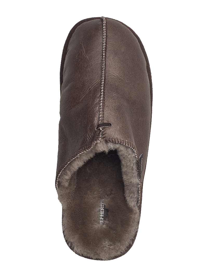 Shepherd - Hugo tofflor - hausschuhe - stoone oiled antique - 4