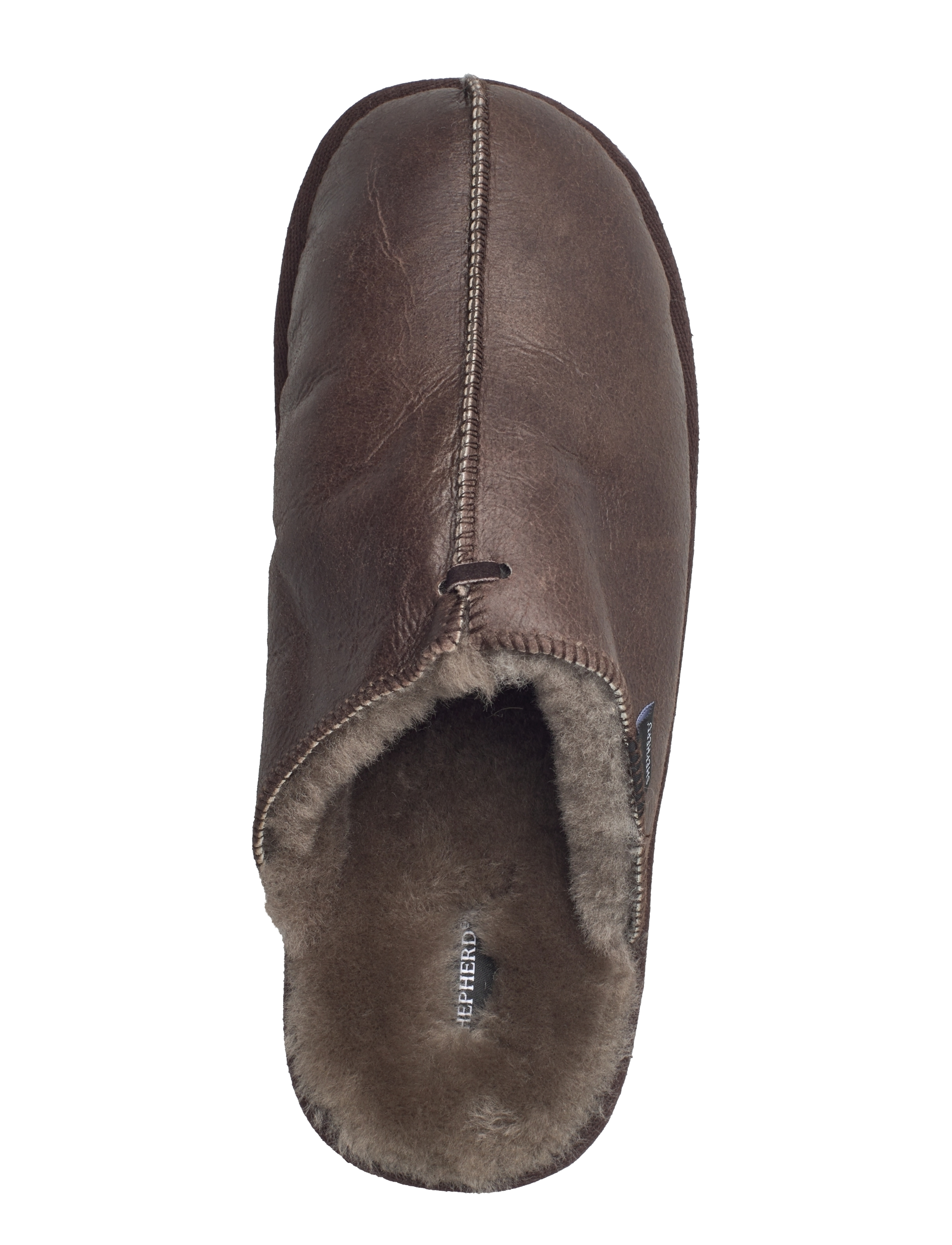 Shepherd - Hugo tofflor - inneskor - stoone oiled antique - 4