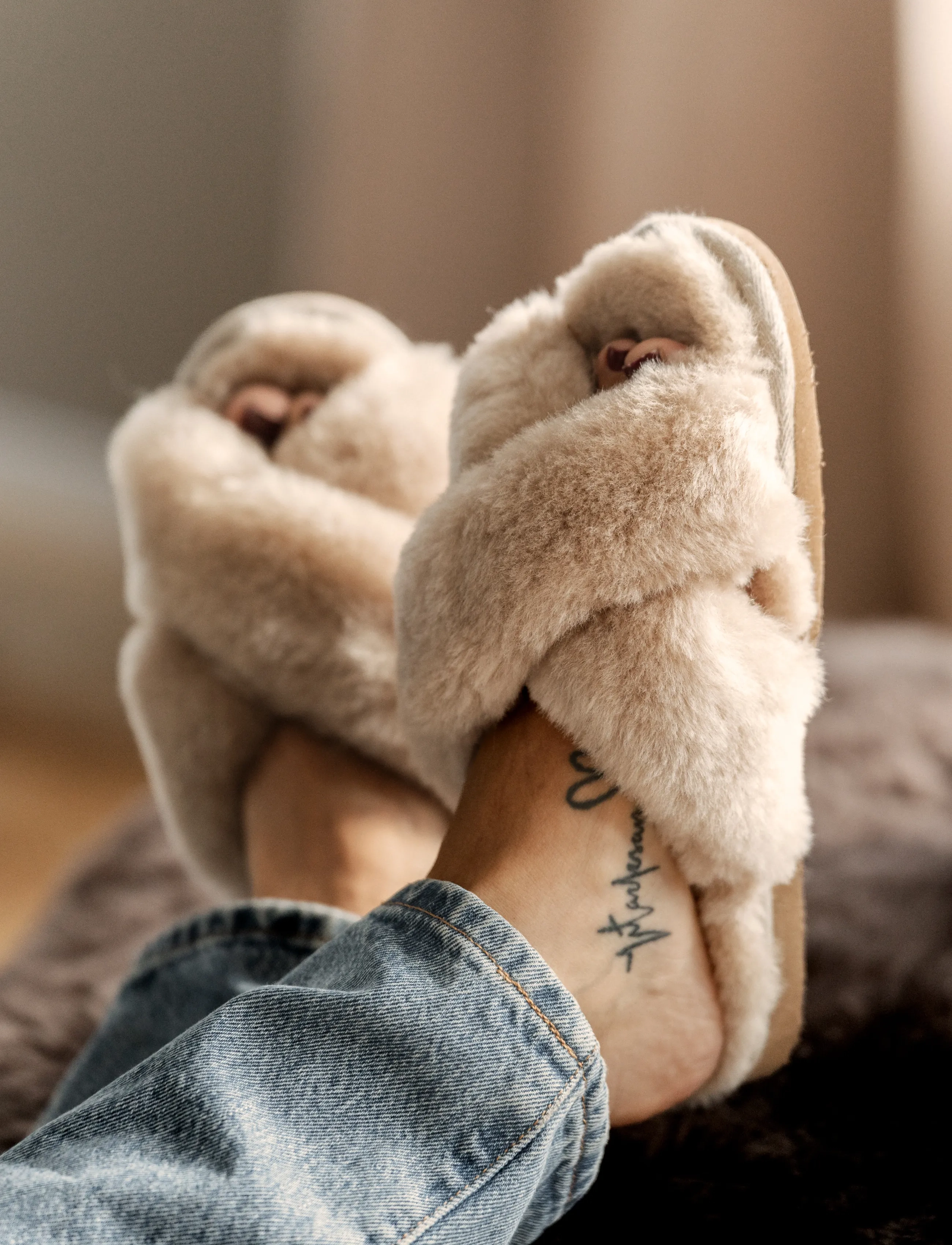 Shepherd Lovisa, 38, Schuhe, Beige - Slippers, Frauen