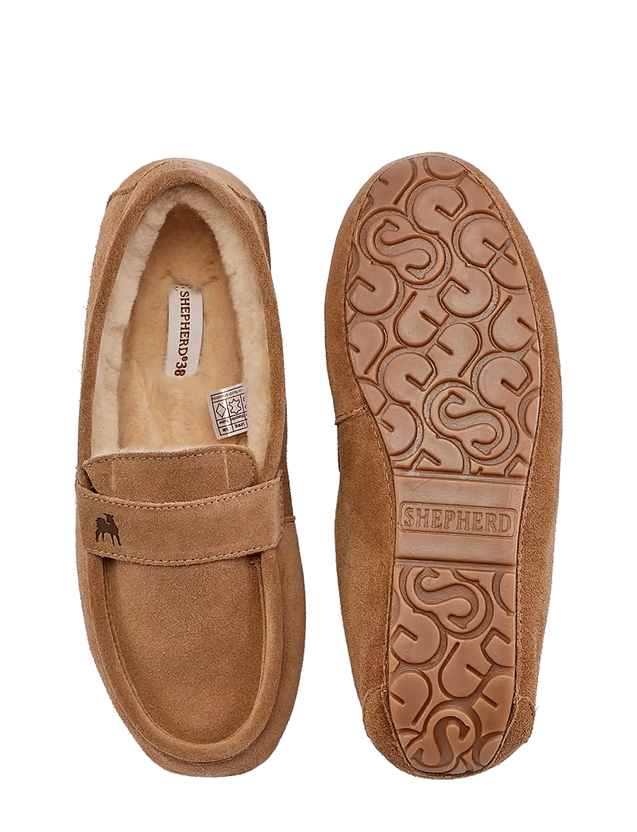 Shepherd - Denver skor - loafers - chestnut - 4