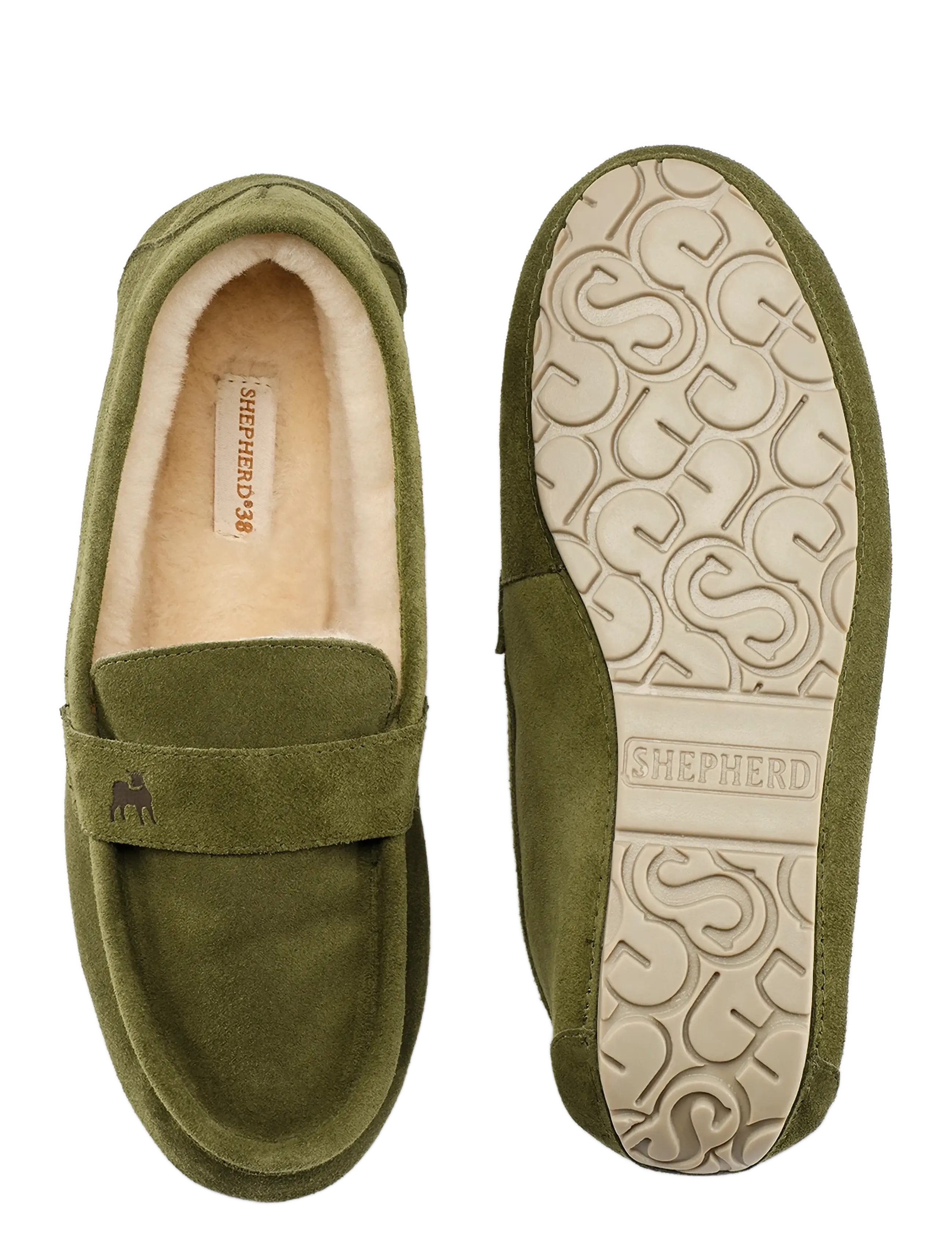 Shepherd - Denver skor - hjemmesko - olive - 3