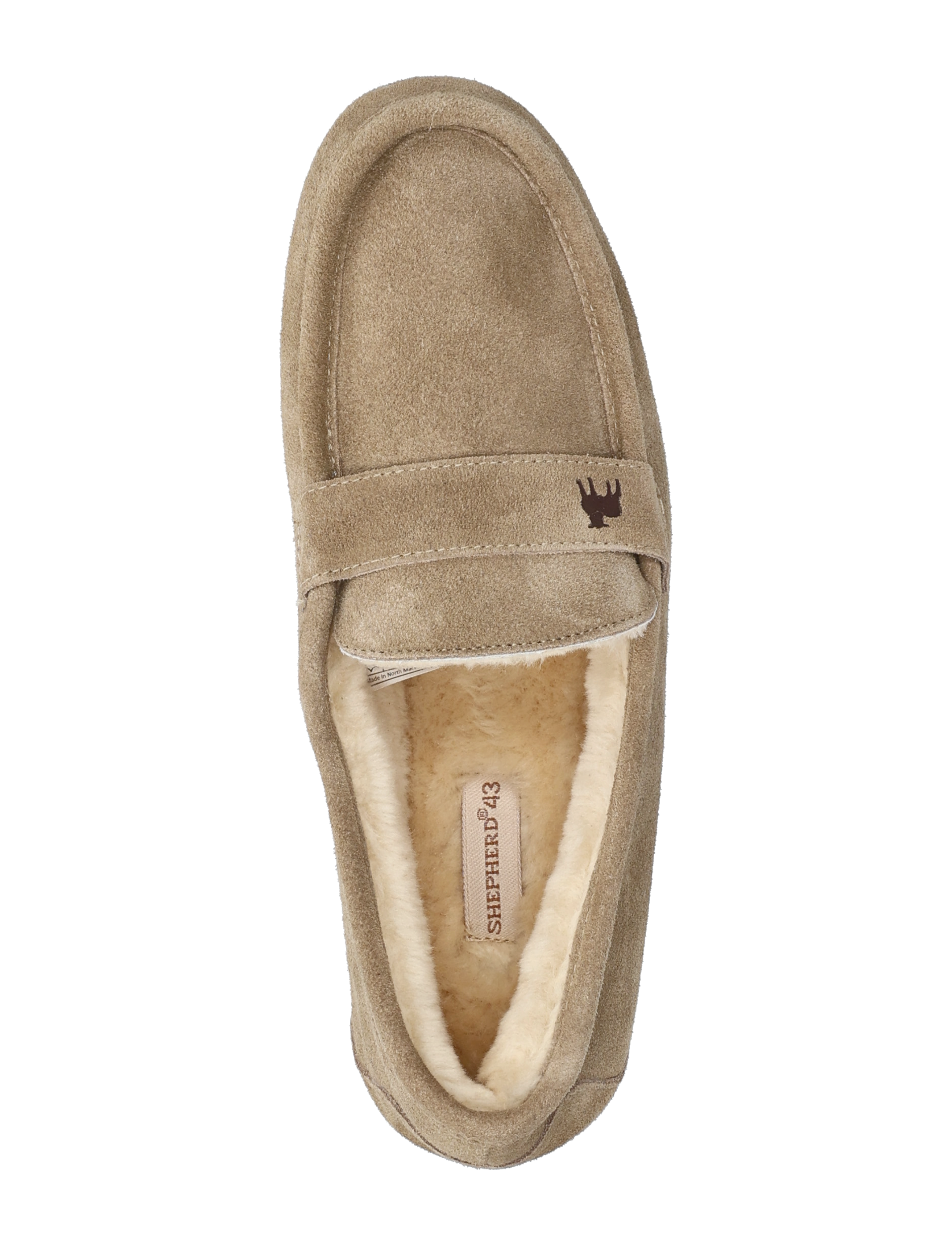 Shepherd - Denver skor - hausschuhe - stone - 4