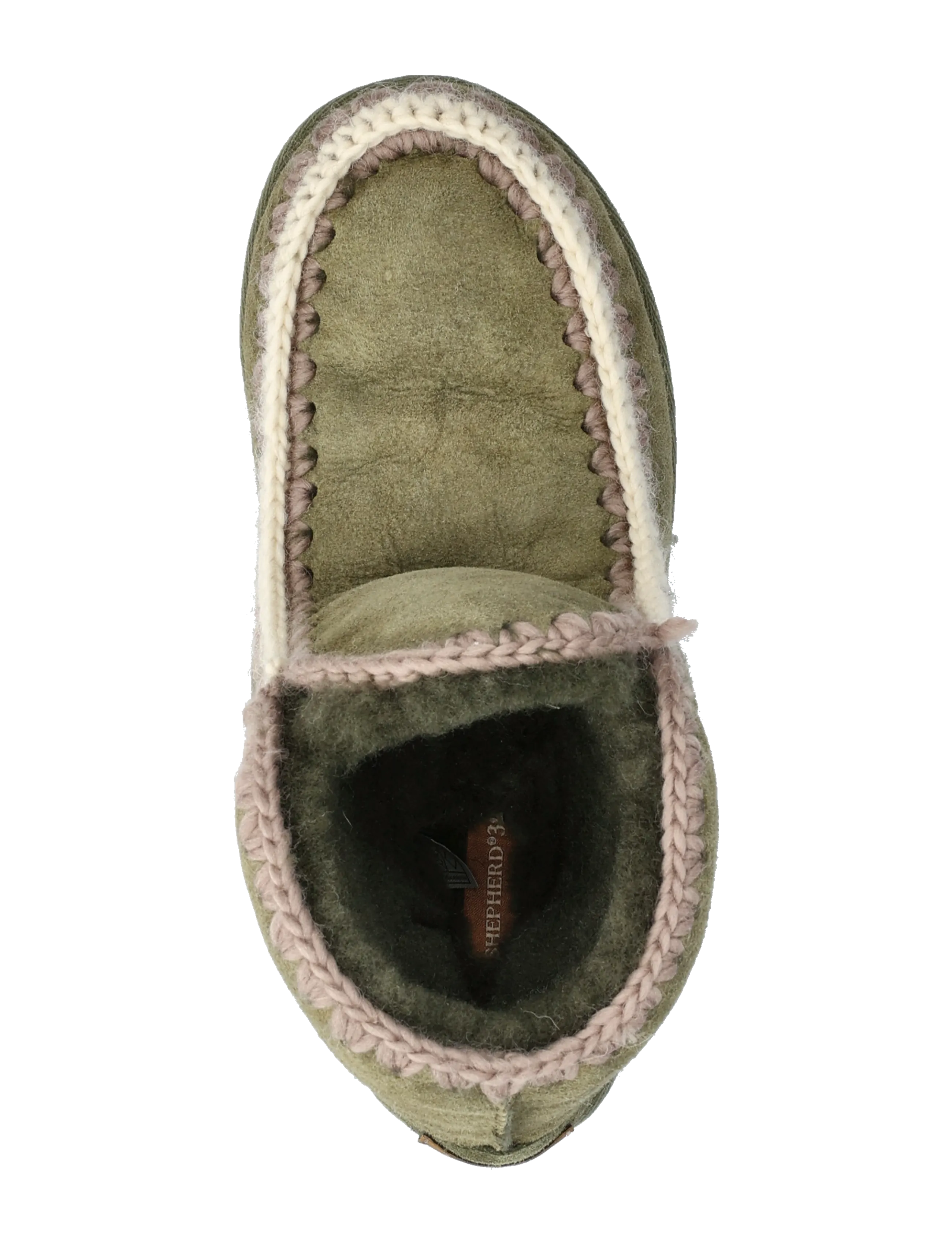 Shepherd - Lou boots - hjemmesko - olive - 3
