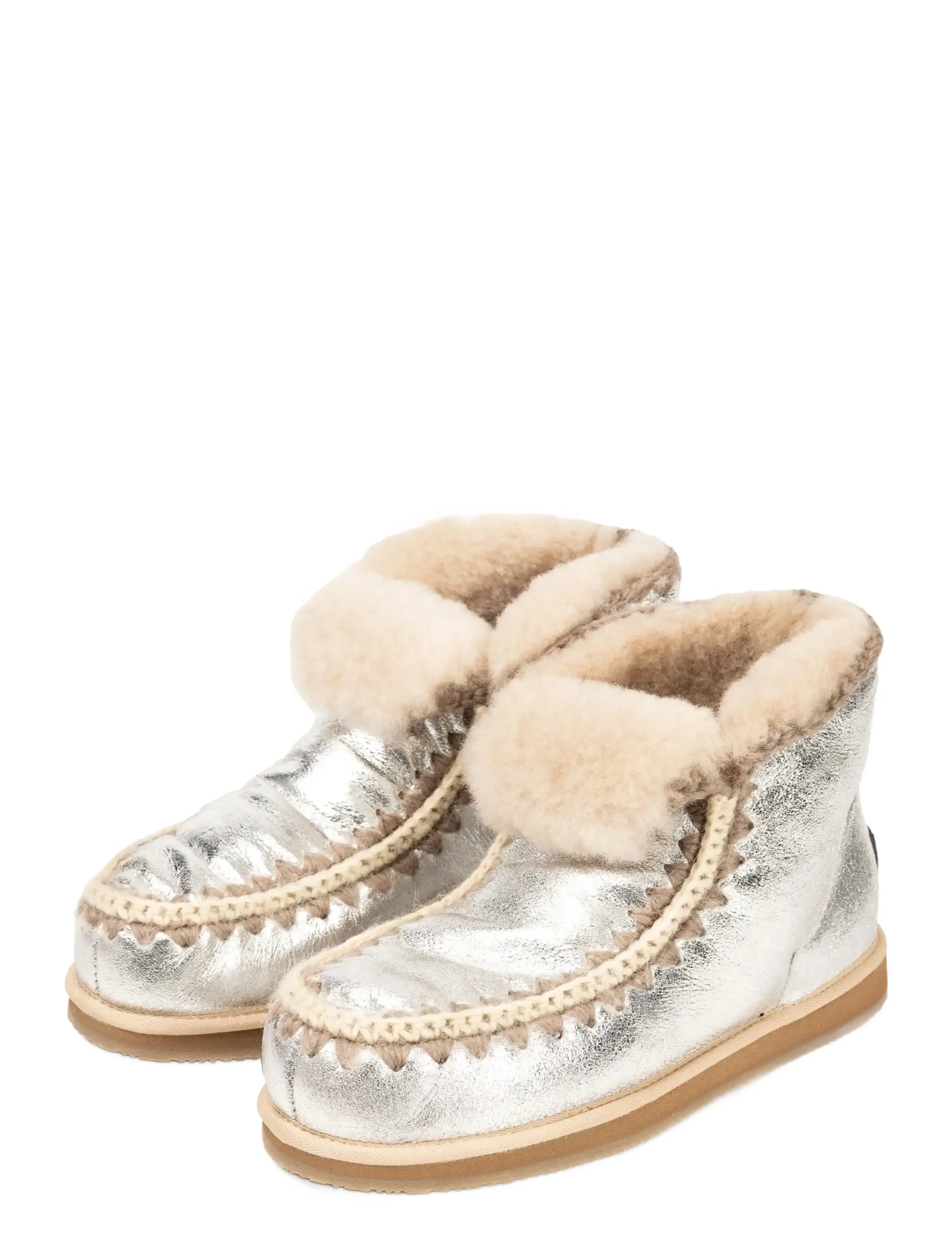 Shepherd - Lou boots - tøfler - silver - 3