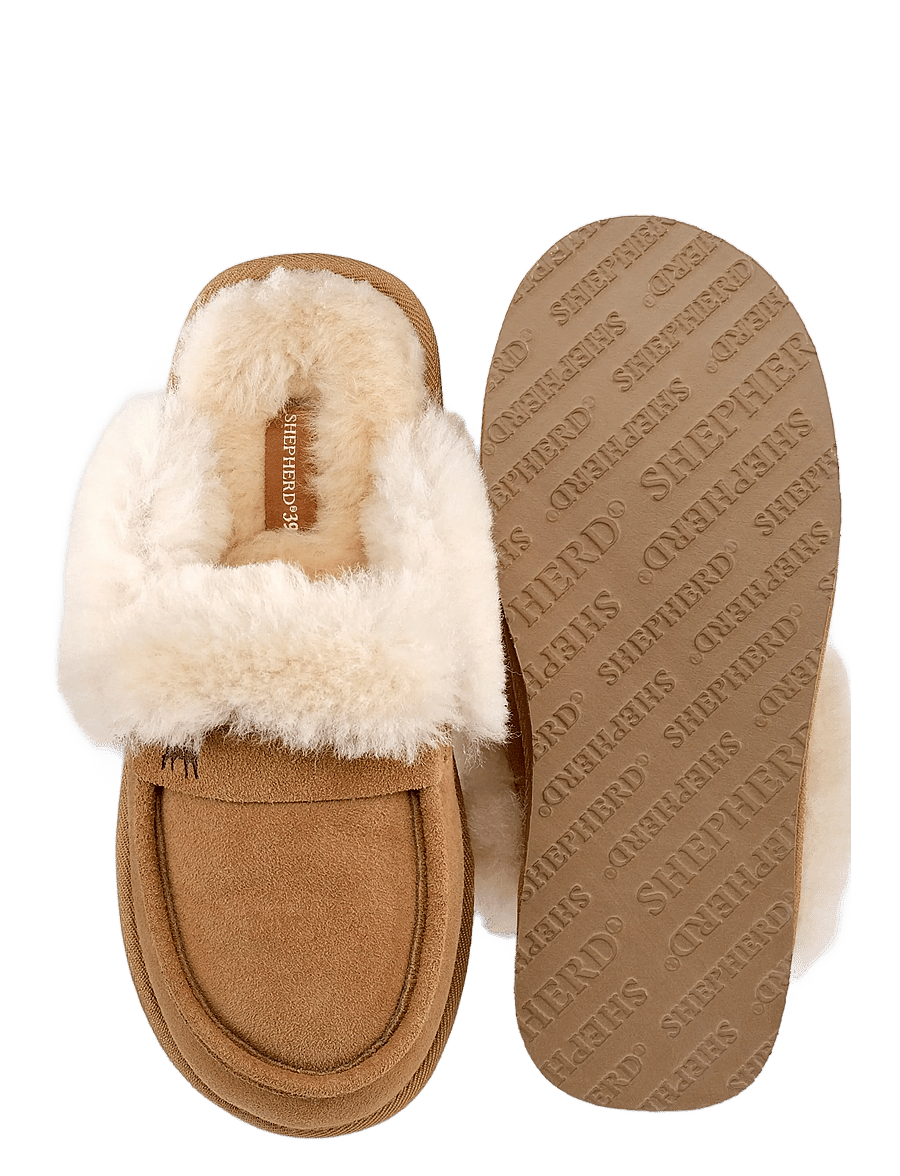 Shepherd - Cabris tofflor - hausschuhe - chestnut - 3