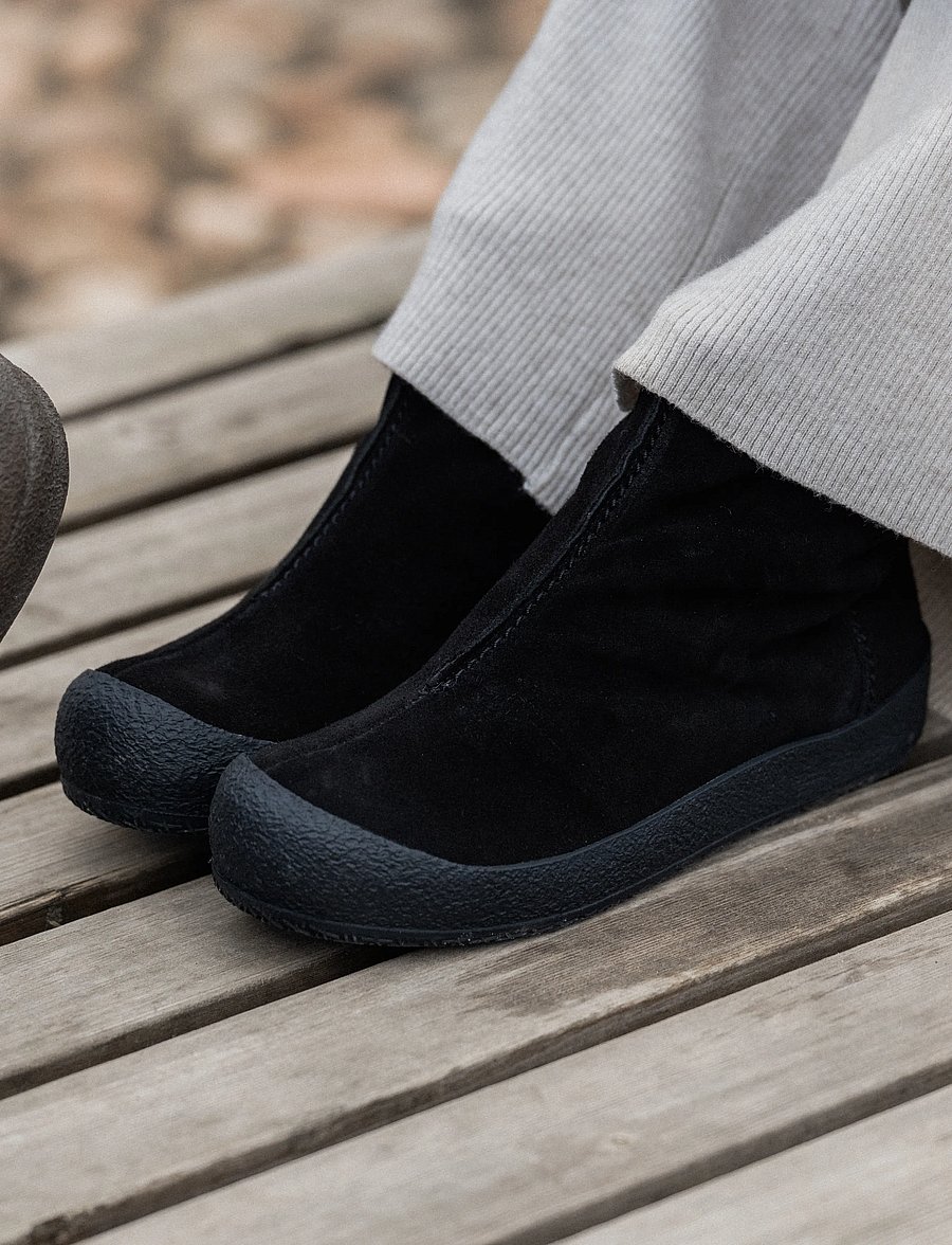 Shepherd - Elin boots - flade ankelstøvler - black - 0