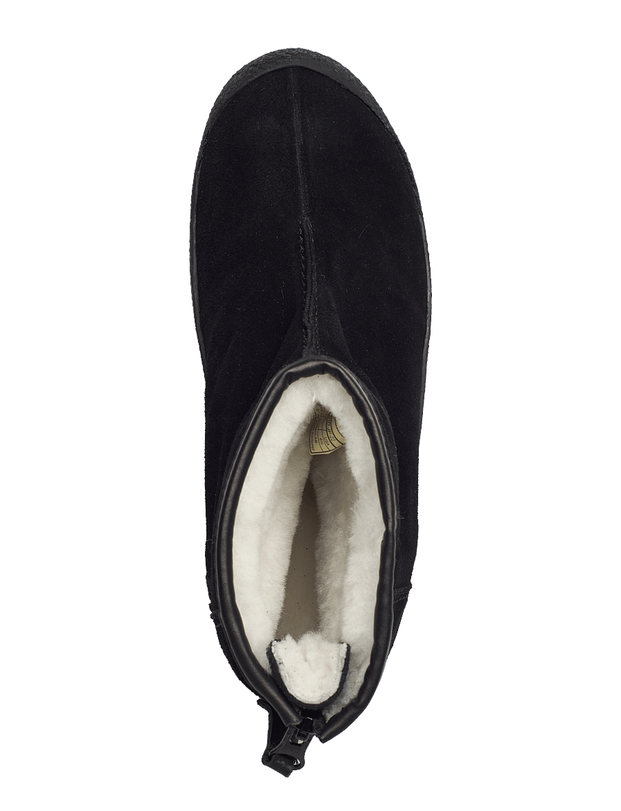Shepherd - Elin boots - flade ankelstøvler - black - 4