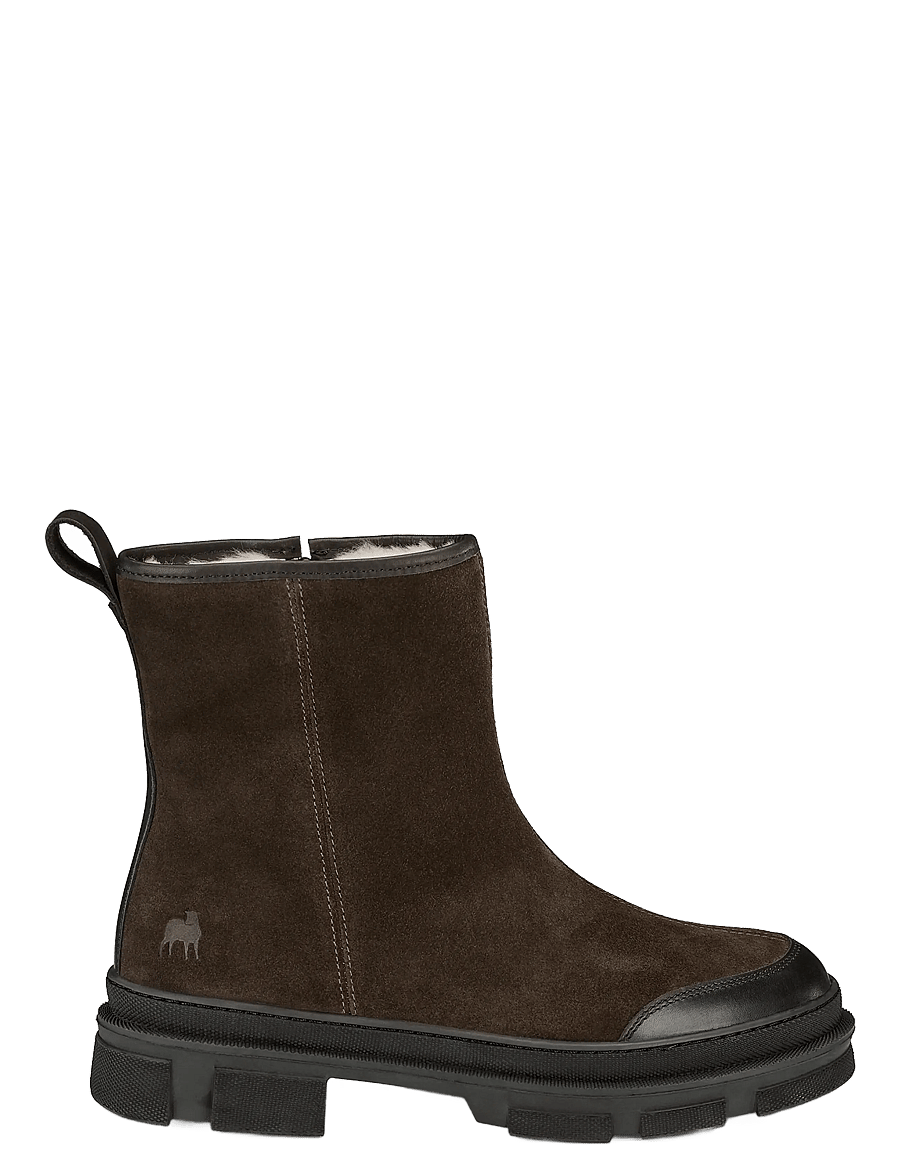 Shepherd - Serena boots - bamsestøvler - brown suede - 0