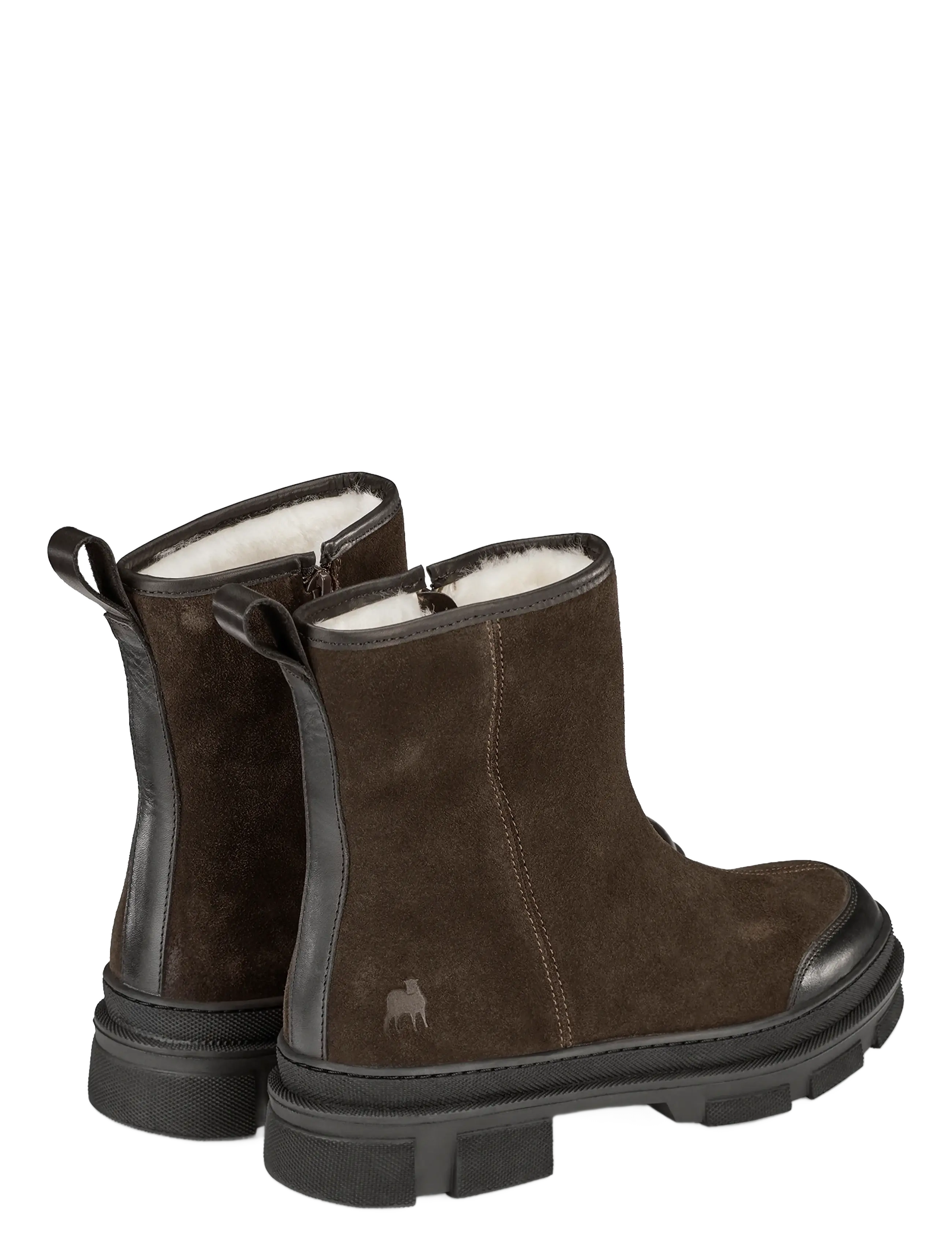 Shepherd - Serena boots - bamsestøvler - brown suede - 2