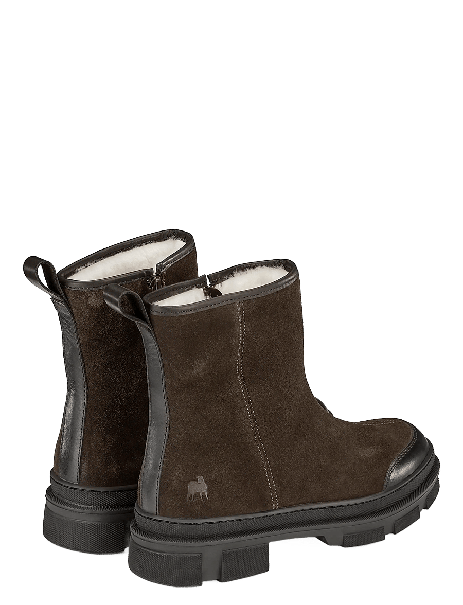 Shepherd - Serena boots - bamsestøvler - brown suede - 2