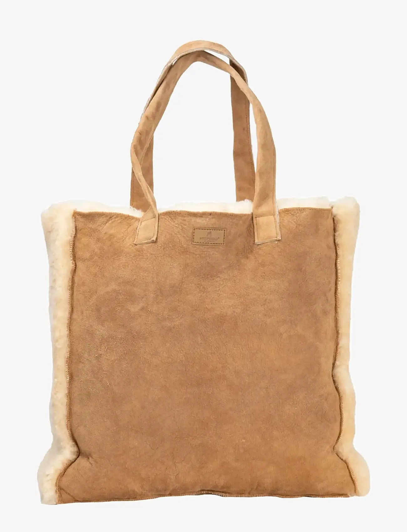 Shepherd - Verona väska fårskinn - tote bags - chestnut - 1