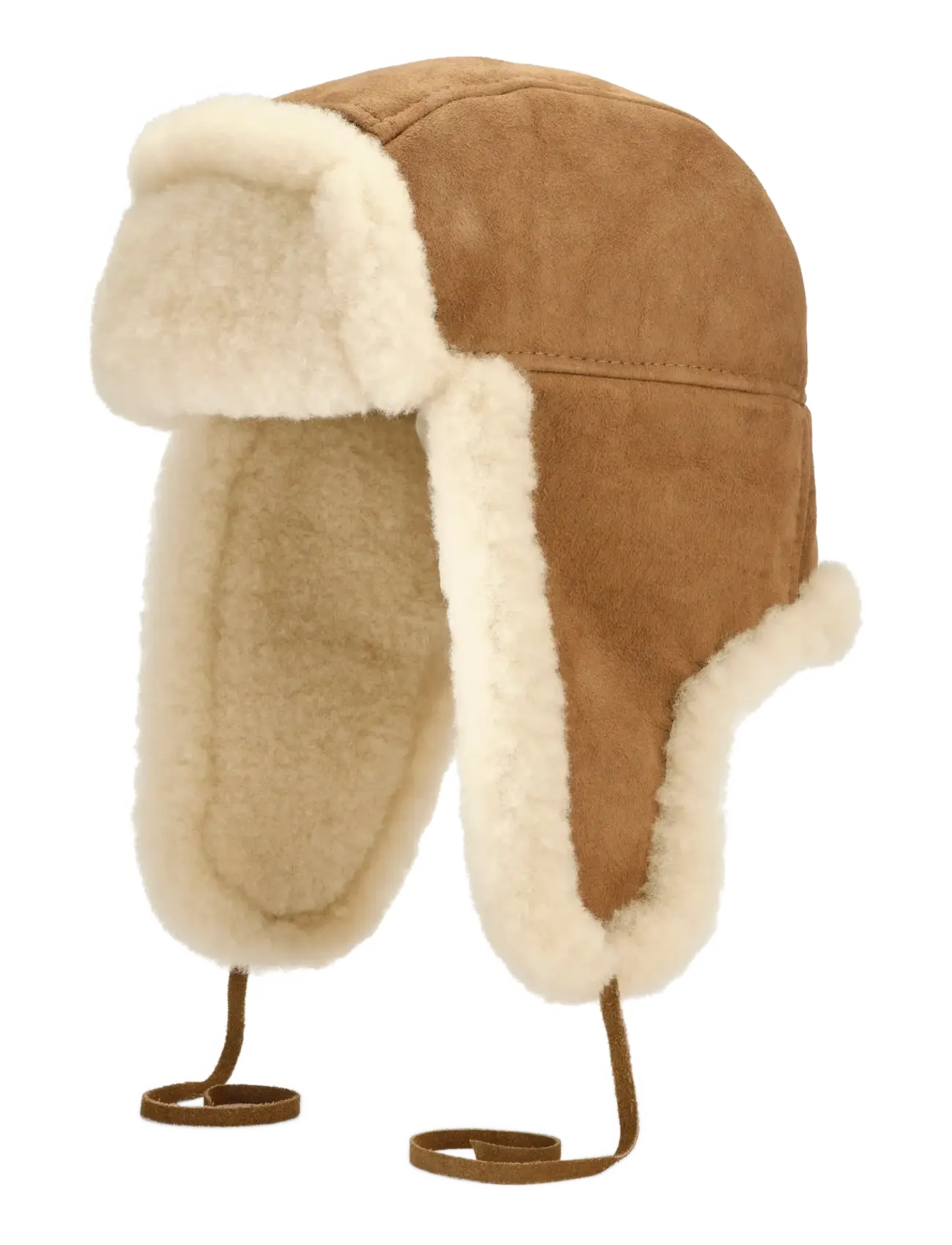 Shepherd Wengen mössa - Huer - CHESTNUT / cream