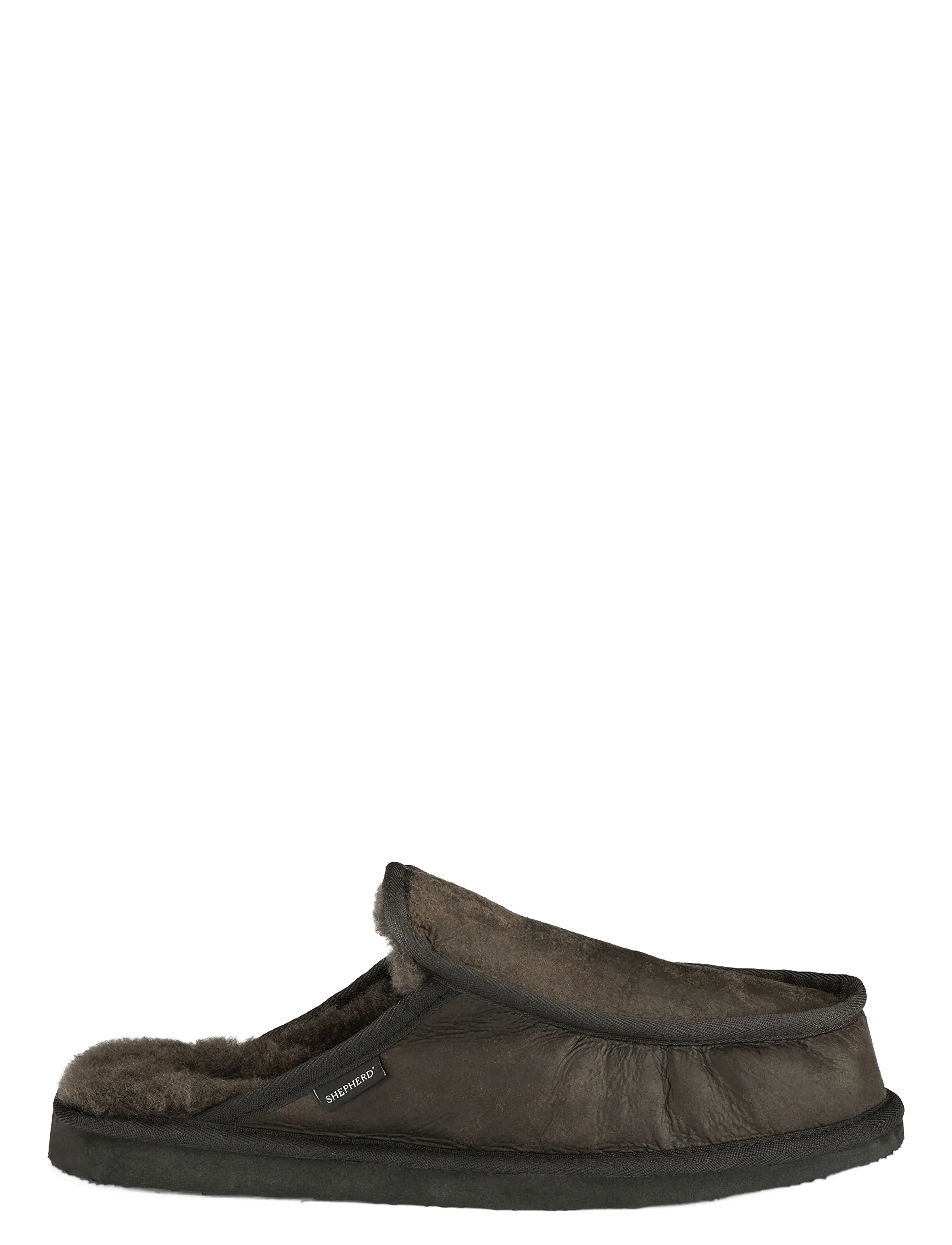 Shepherd Wilmer tofflor - Schuhe - MATT BLACK / black
