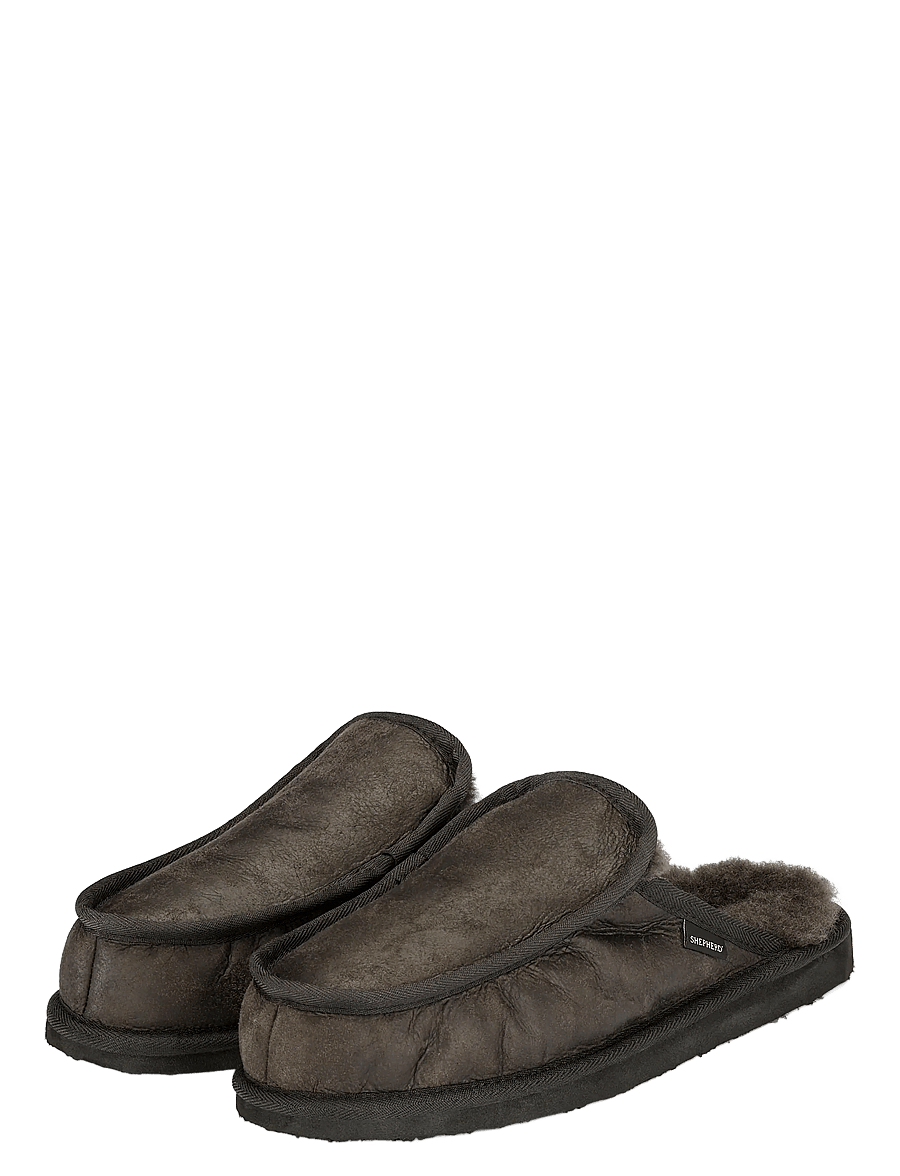 Shepherd - Wilmer tofflor - hausschuhe - matt black - 1