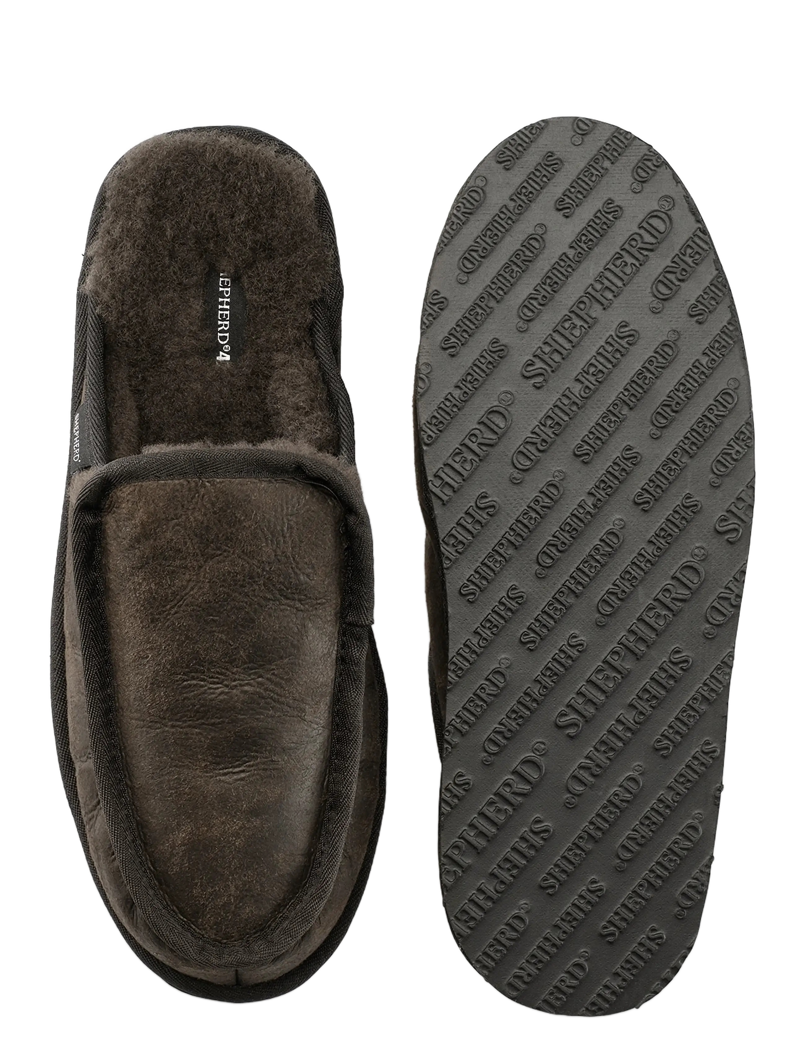 Shepherd - Wilmer tofflor - hausschuhe - matt black - 3