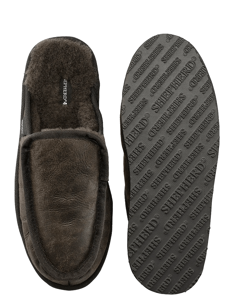 Shepherd - Wilmer tofflor - hausschuhe - matt black - 3