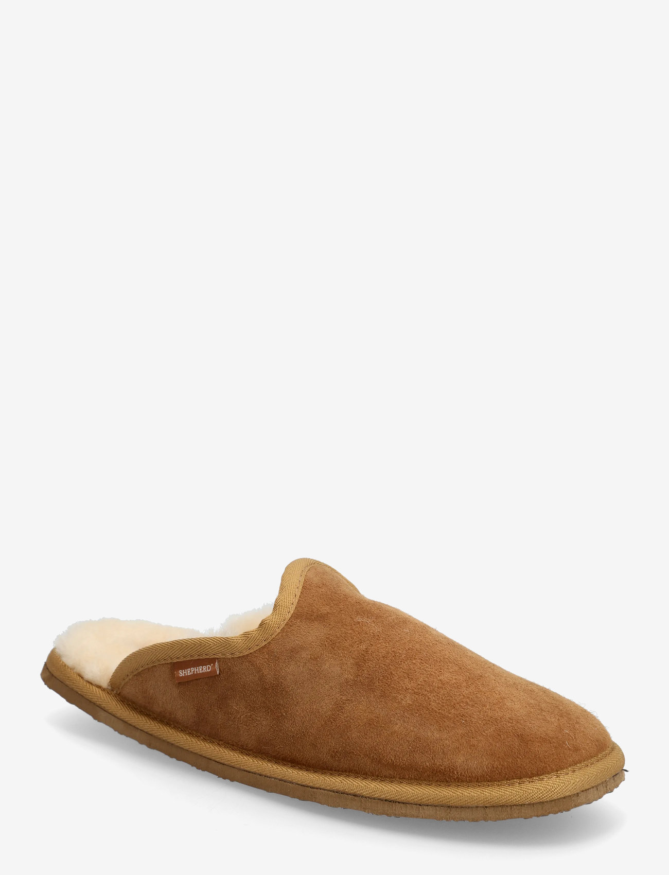 Shepherd Terry tofflor - Hausschuhe - CHESTNUT / brown
