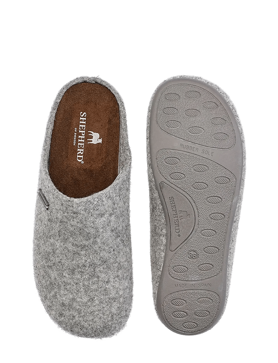Shepherd - Cilla tofflor - alltags-style - grey - 4
