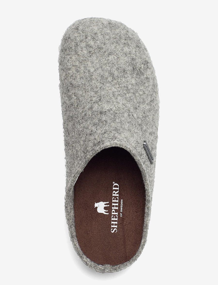 Shepherd - Cilla tofflor - hverdags stil - grey - 4