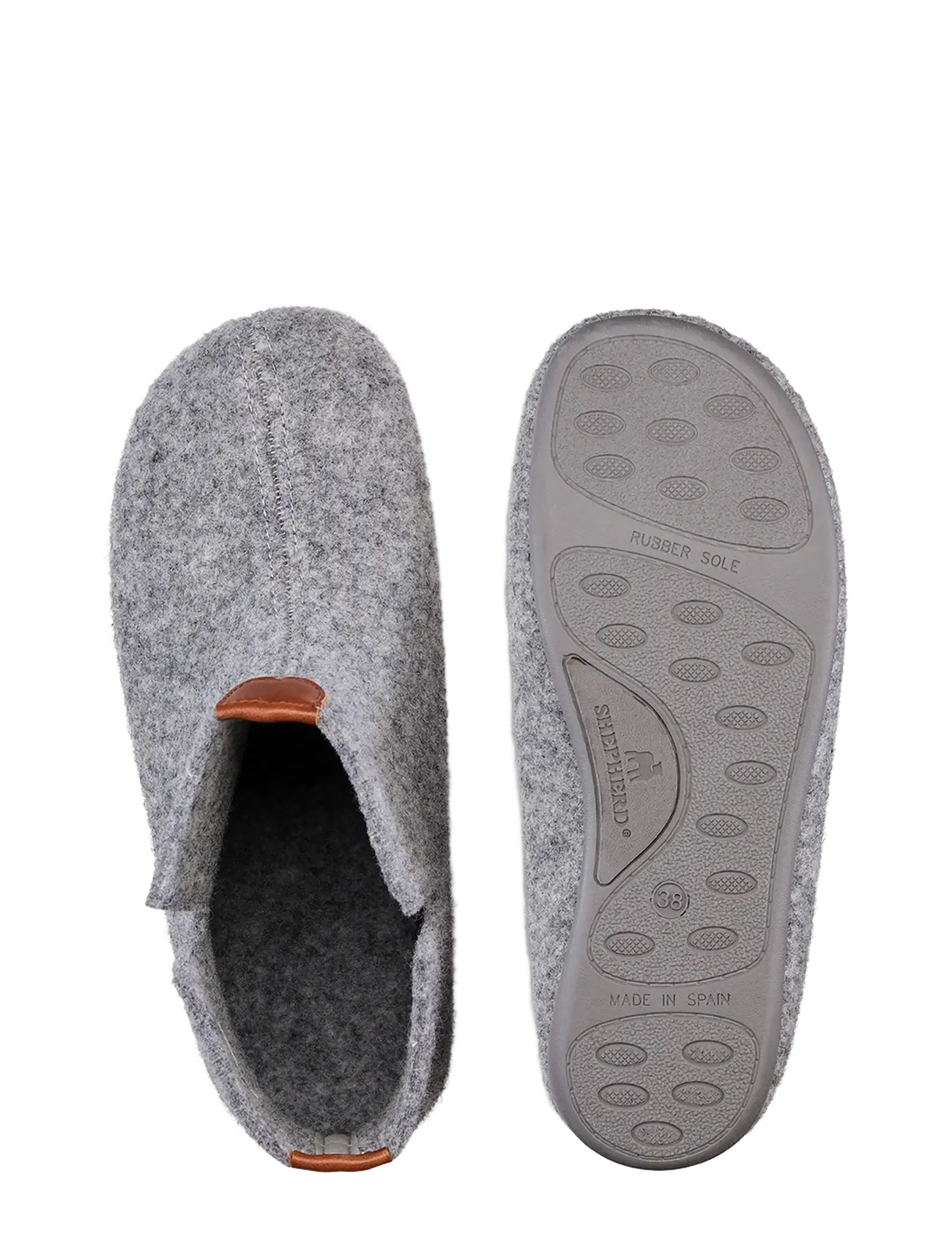 Shepherd - Erik toffel - hjemmesko - grey - 4