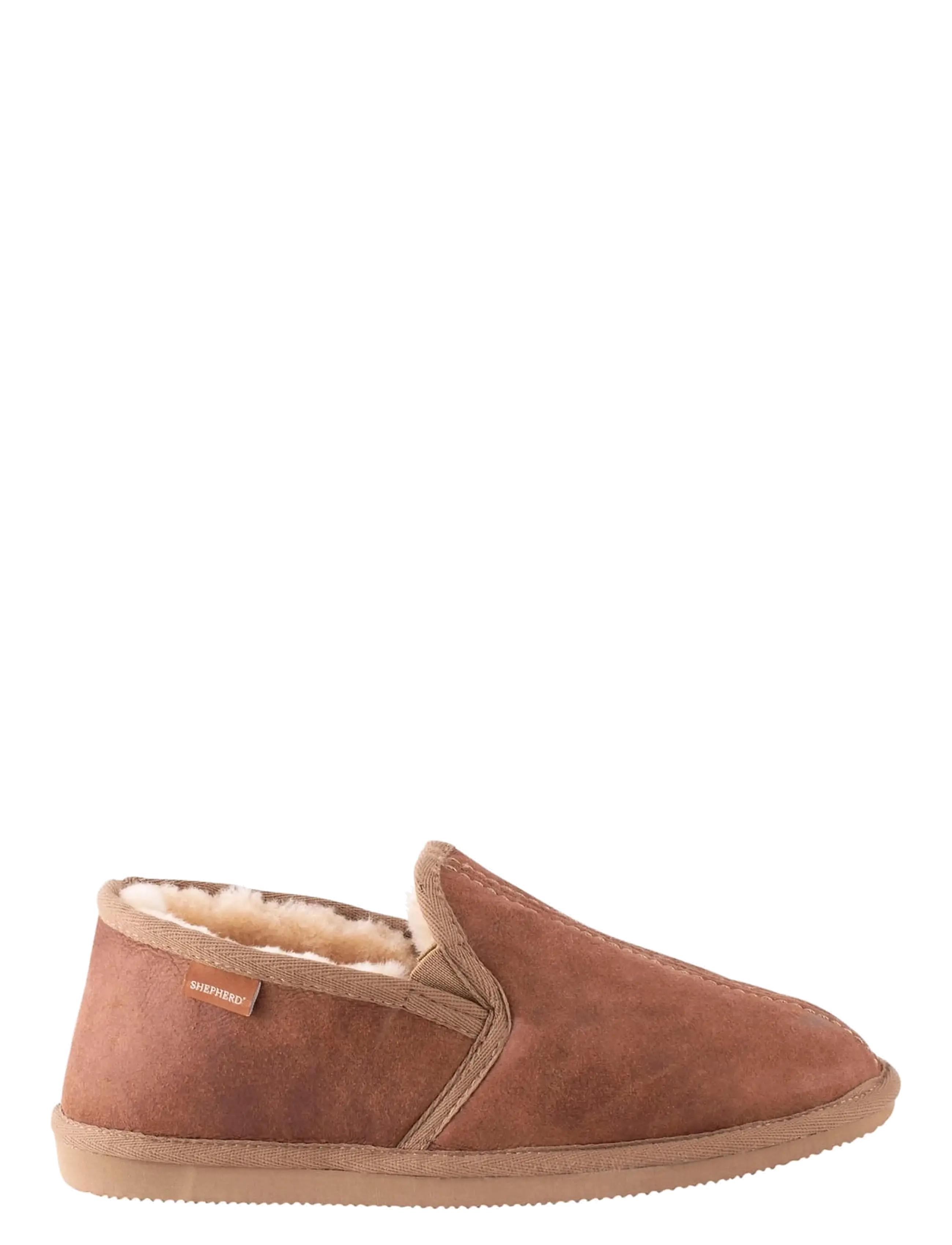 Shepherd Bosse tofflor - Buty - ANTIQUE COGNAC / beige