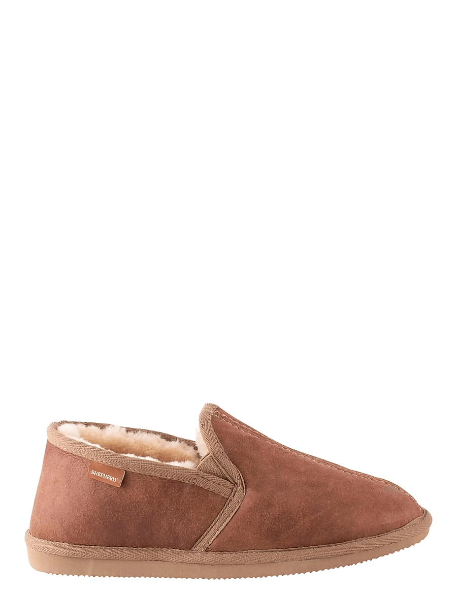 Shepherd - Bosse tofflor - slippers - antique cognac - 0