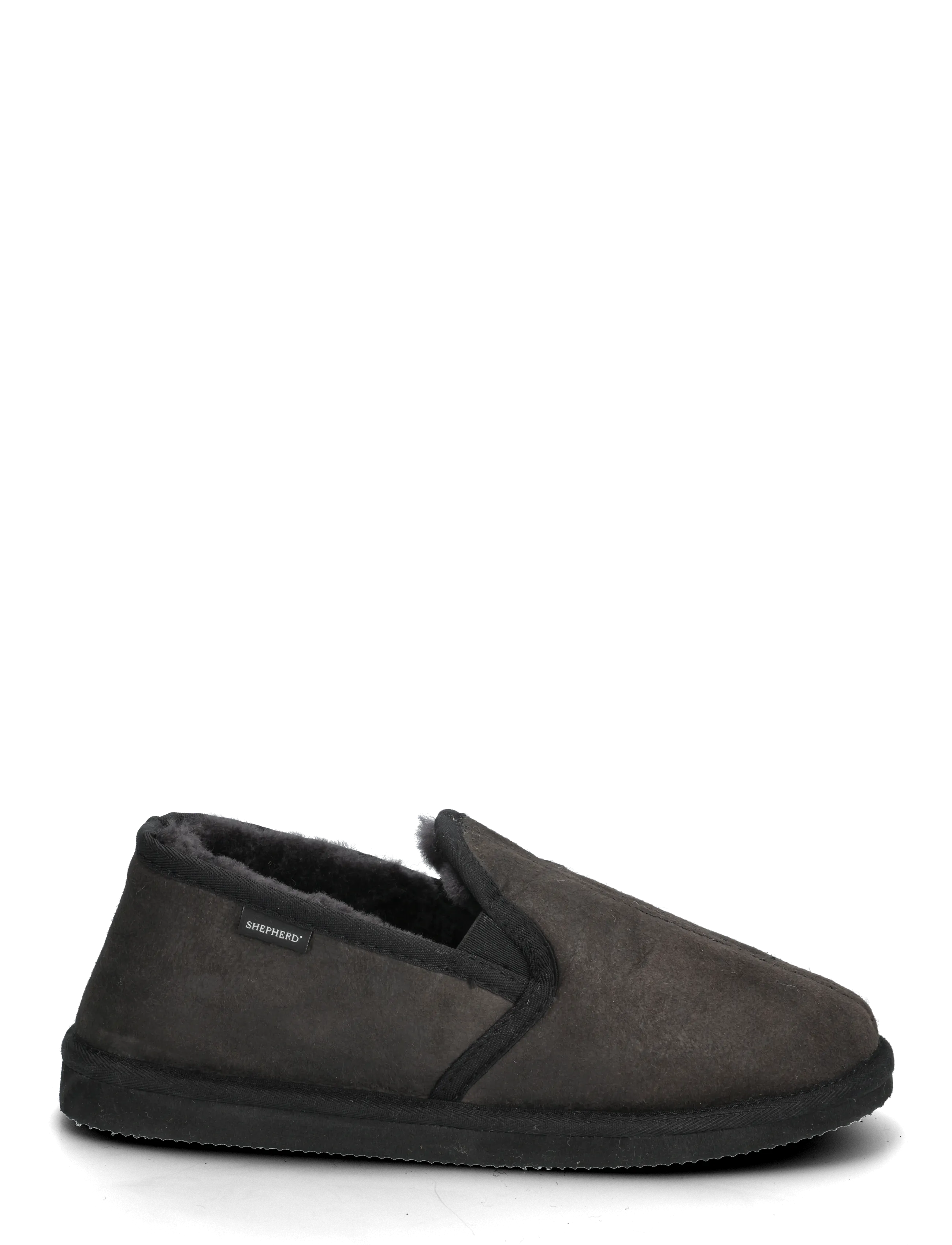Shepherd - Bosse tofflor - herren - matt black - 1