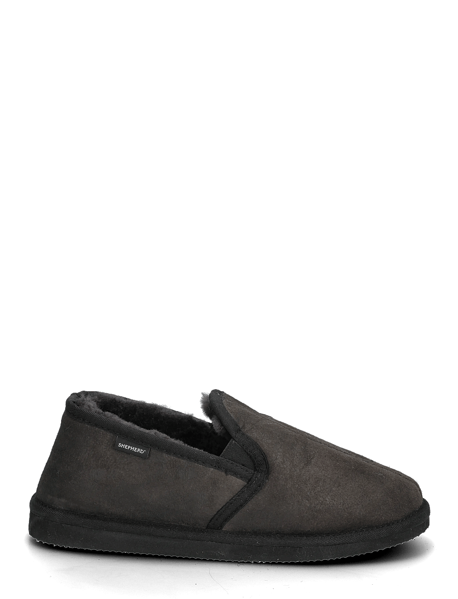 Shepherd - Bosse tofflor - hausschuhe - matt black - 1