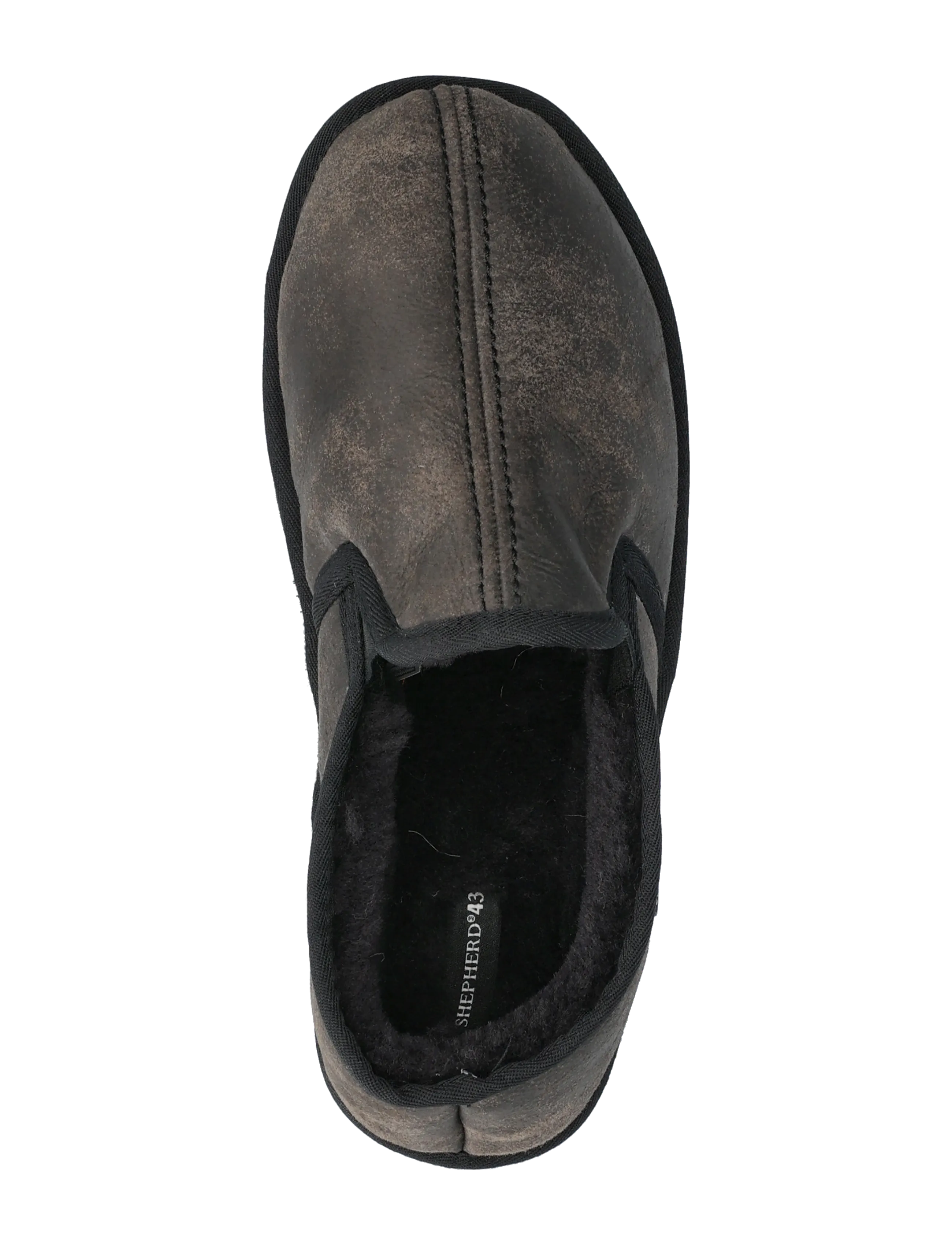Shepherd - Bosse tofflor - herren - matt black - 3