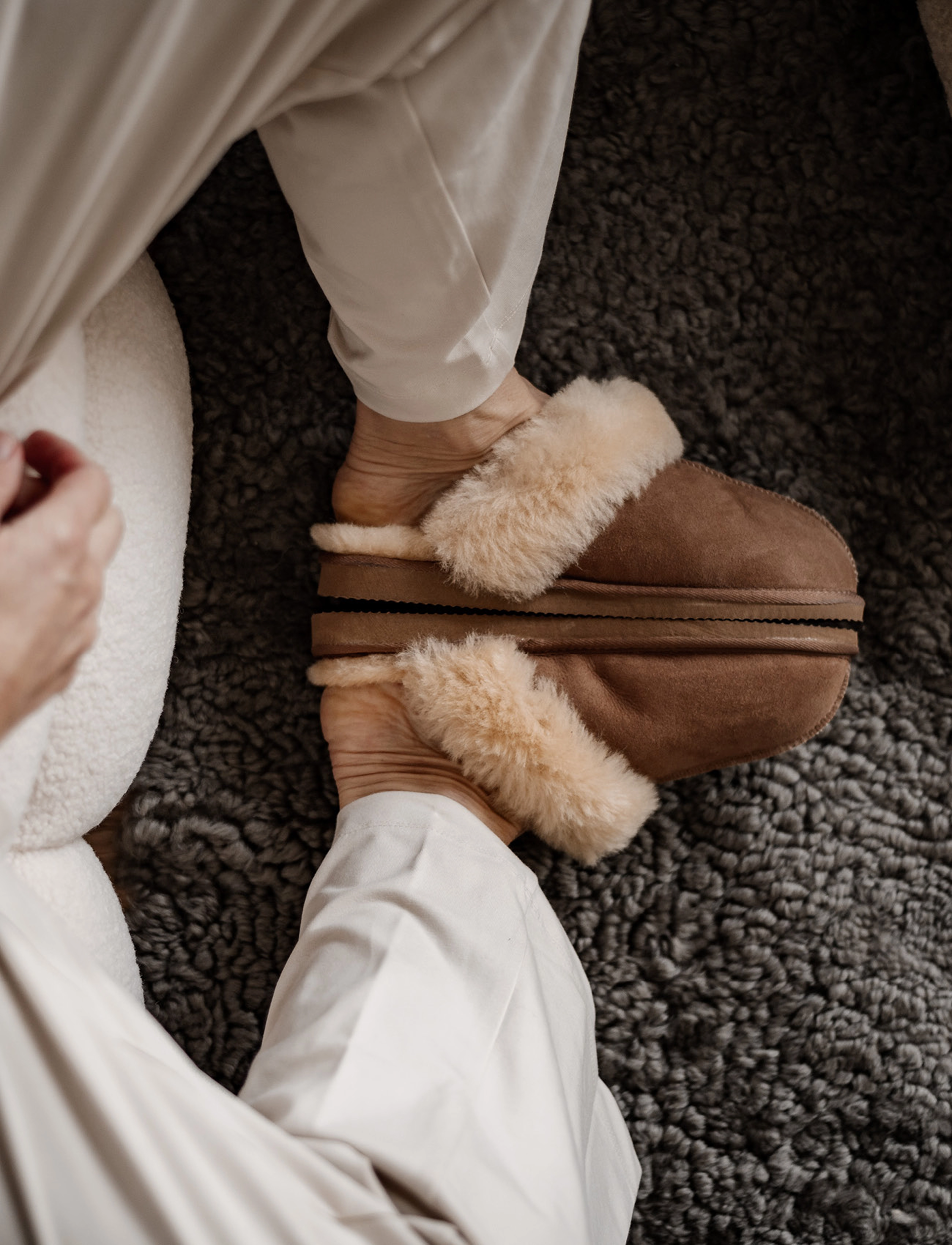 Shepherd Jessica Tofflor, 37, Schuhe, Beige - Slippers, Frauen