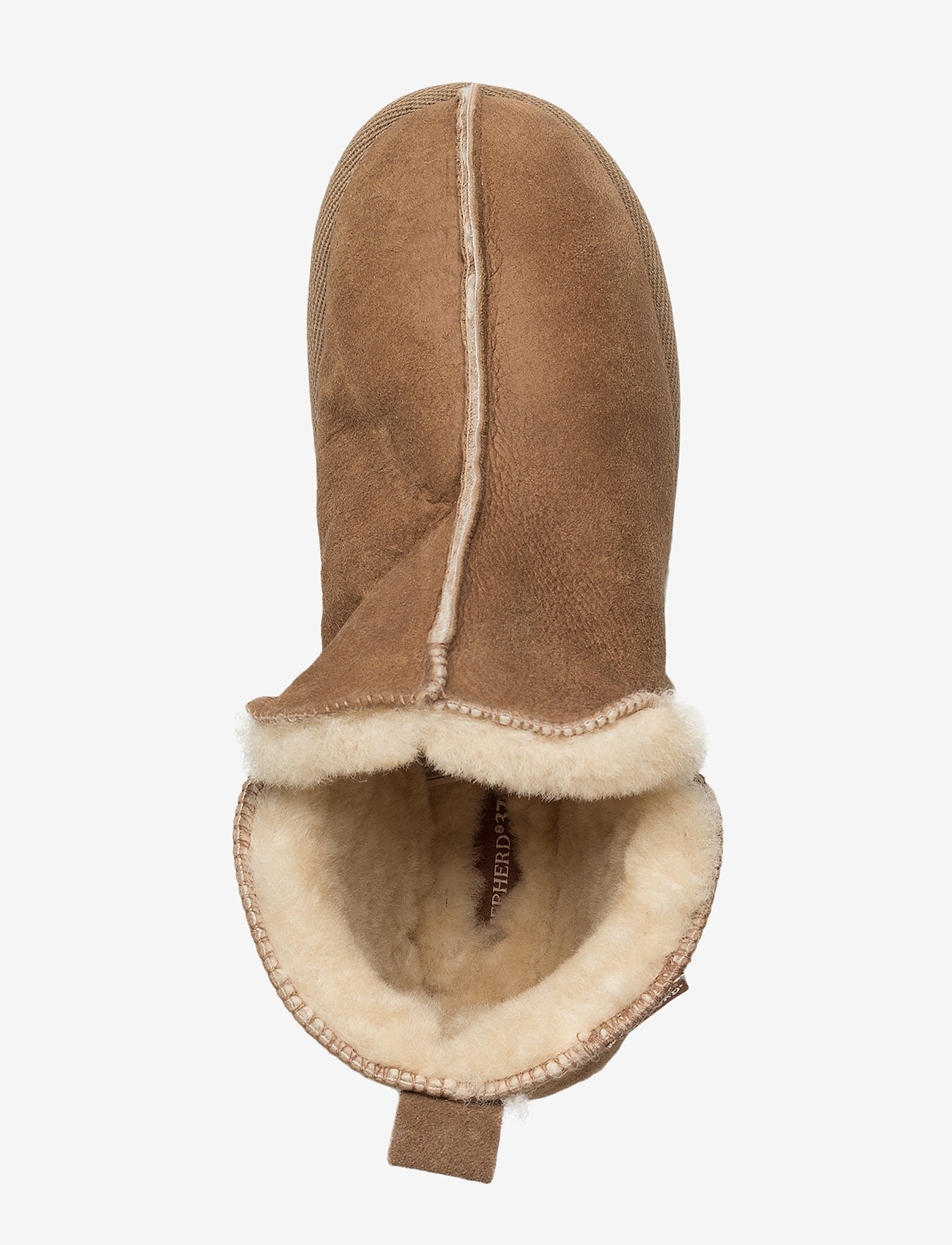 Shepherd - Annie tofflor - hjemmesko - antique cognac - 4