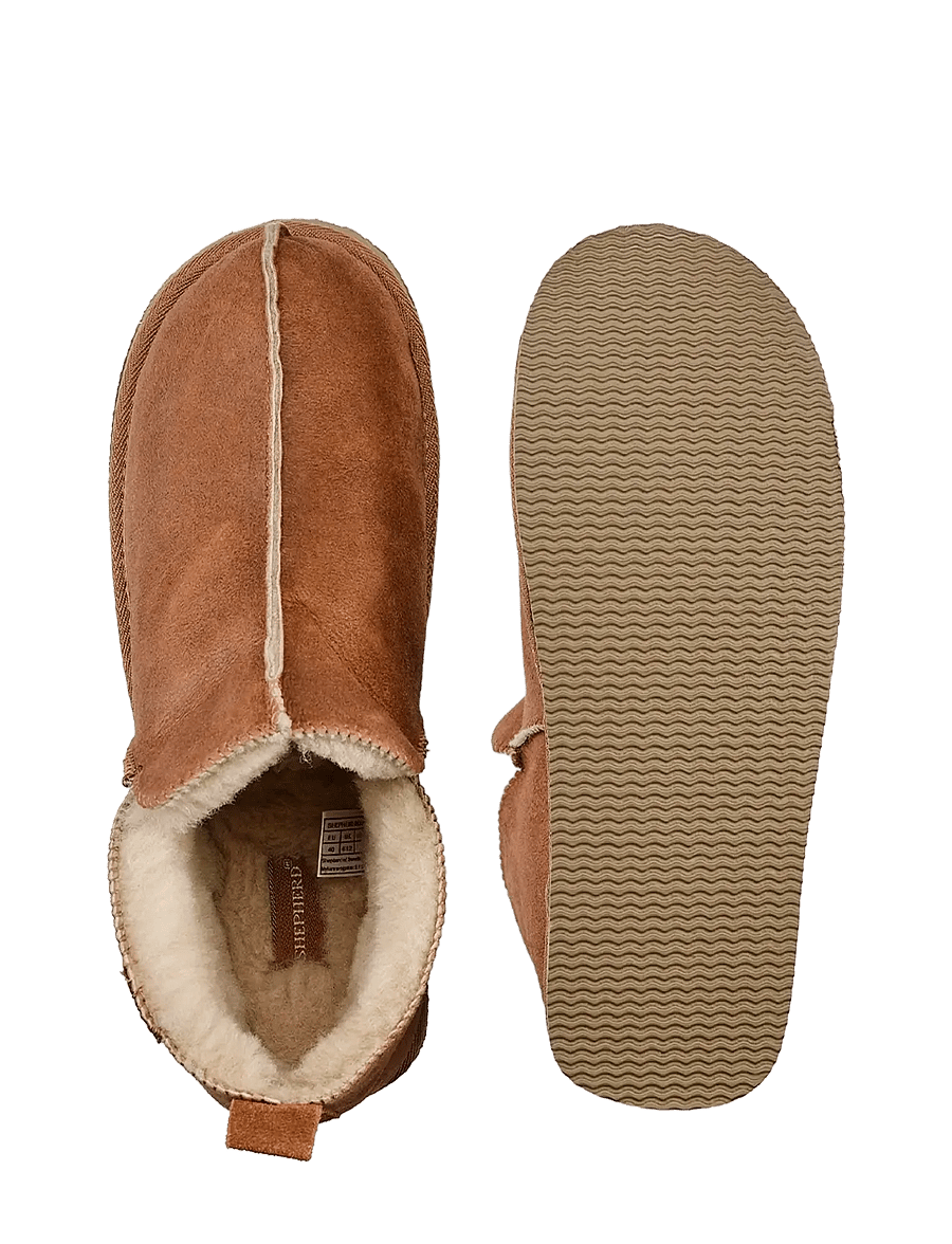 Shepherd - Annie tofflor - moetrendid - antique cognac - 4