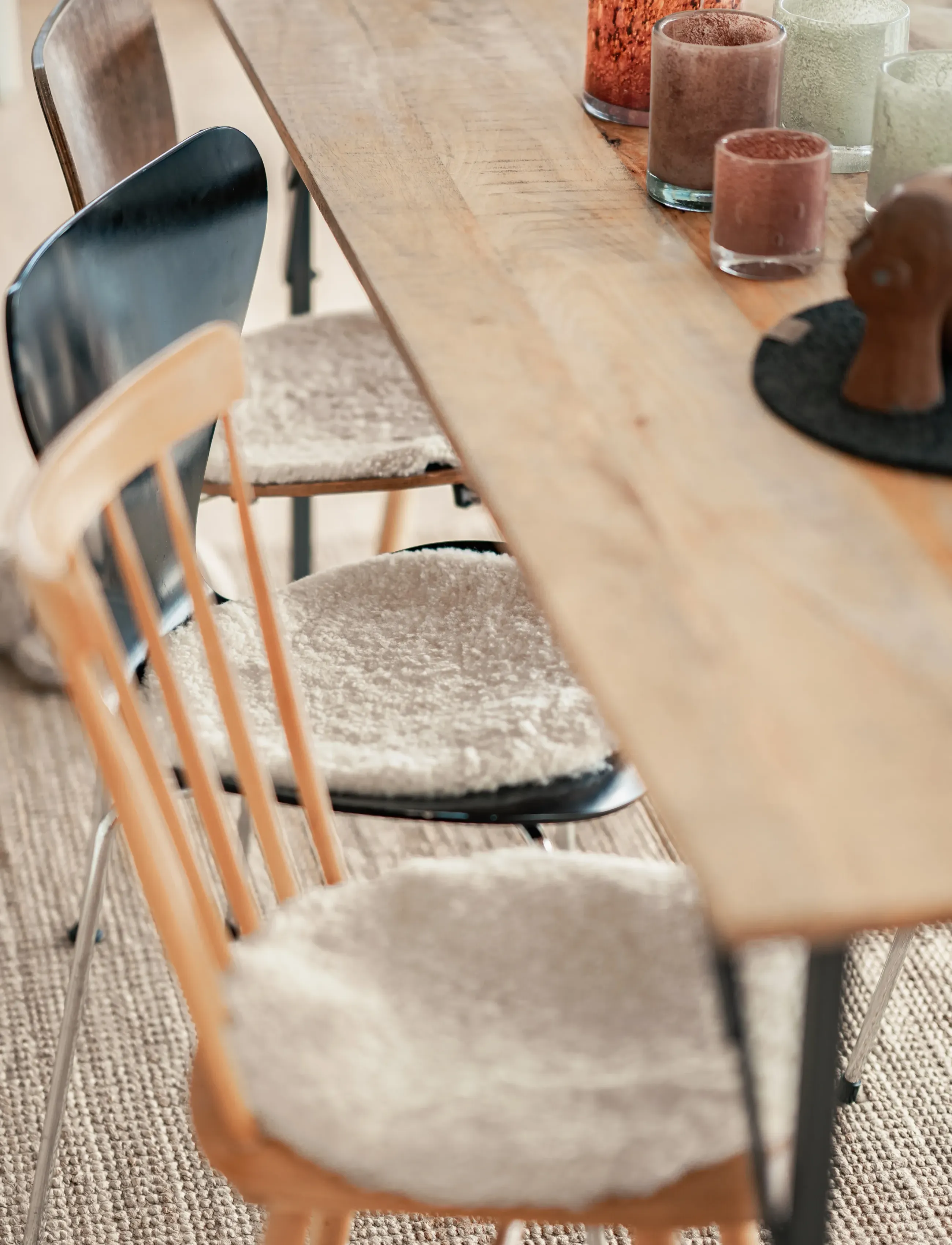 Shepherd Ida Chair Cushion, One Size, Cream, Tekstiler > Sædepuder, Unisex