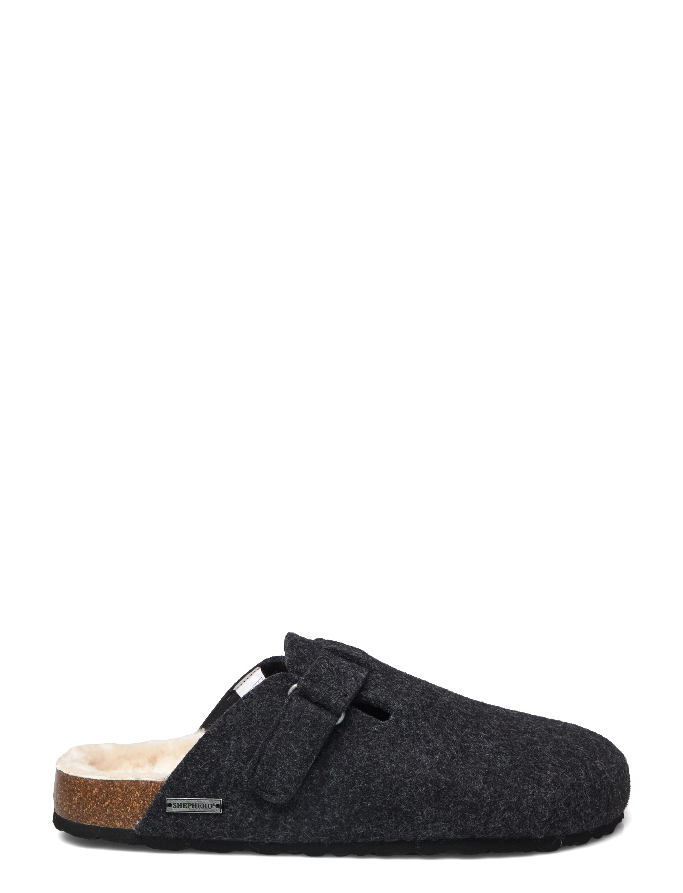Shepherd - Valdemar tofflor - pantoletten & clogs - asphalt - 1