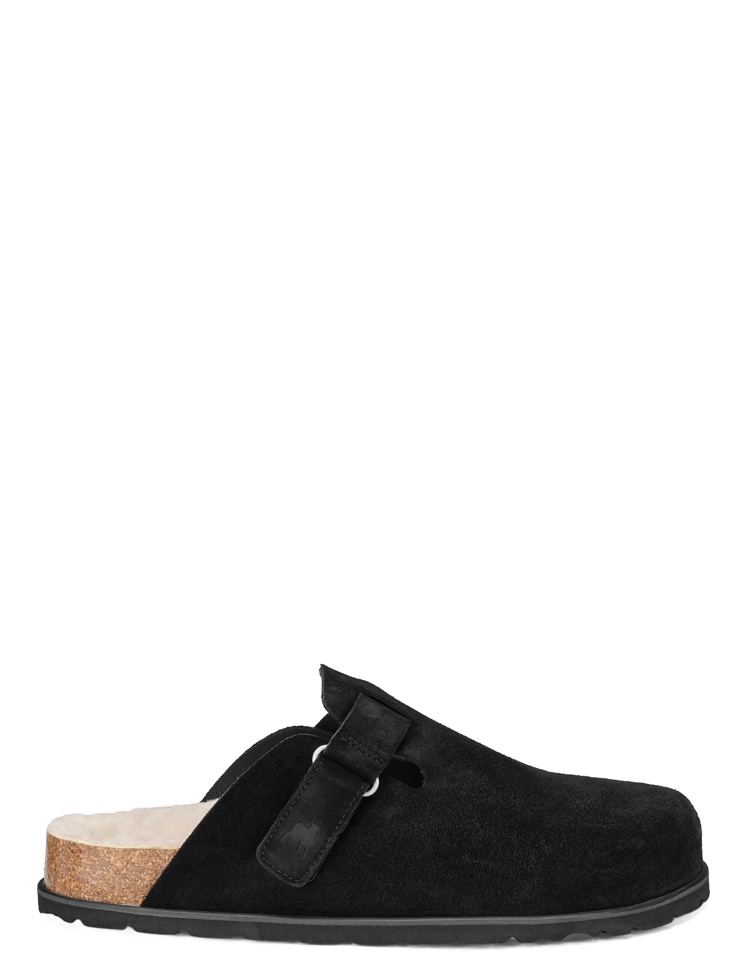 Shepherd Valdemar tofflor - Schuhe - BLACK SUEDE / black