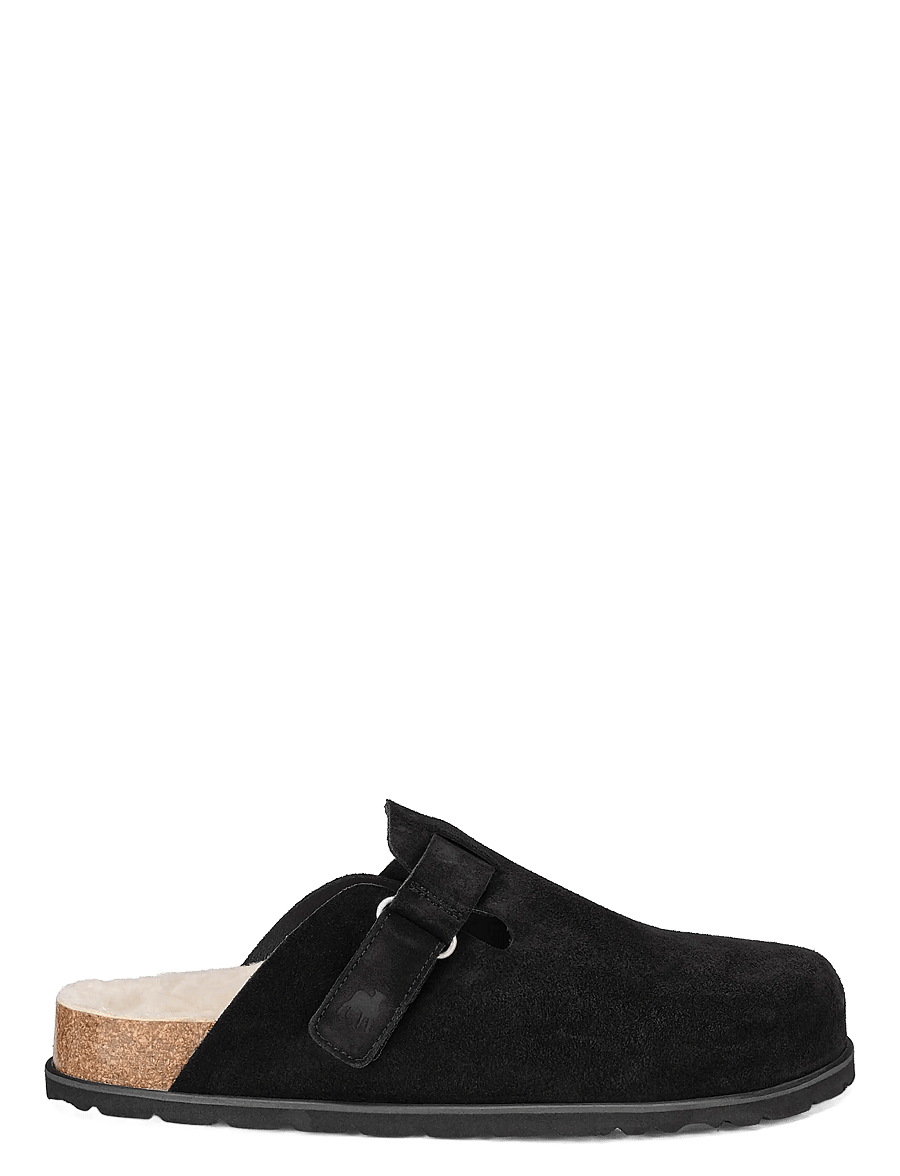 Shepherd - Valdemar tofflor - pantoletten & clogs - black suede - 1
