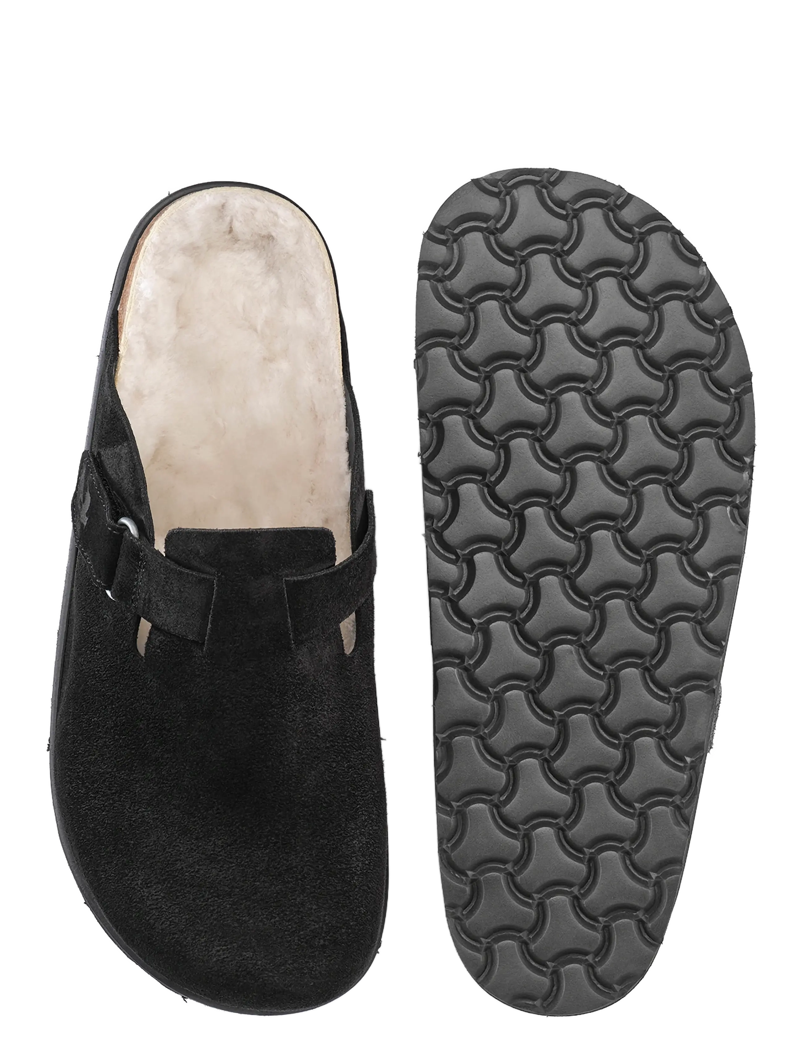 Shepherd - Valdemar tofflor - pantoletten & clogs - black suede - 4