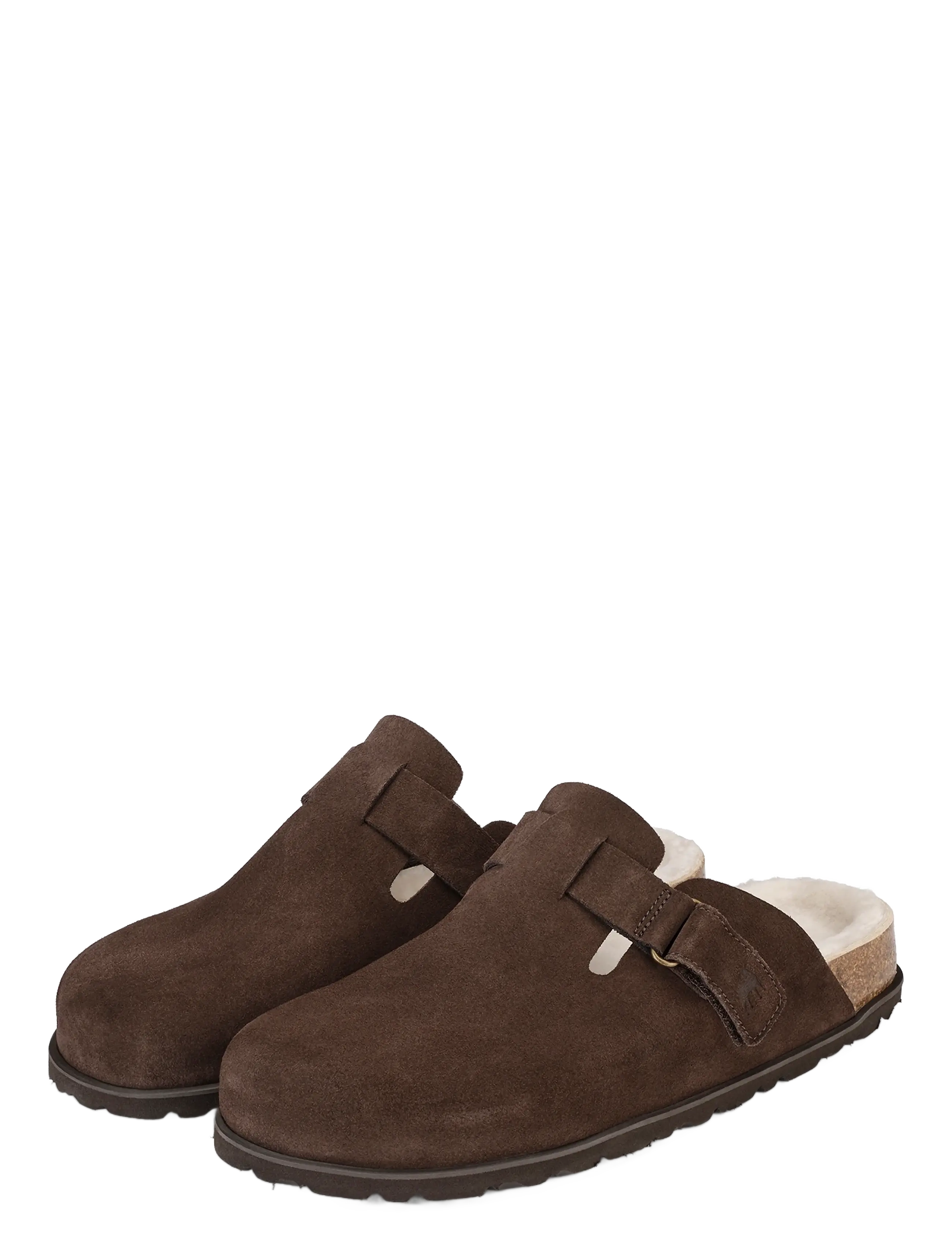 Shepherd - Valdemar tofflor - pantoletten & clogs - brown suede - 2