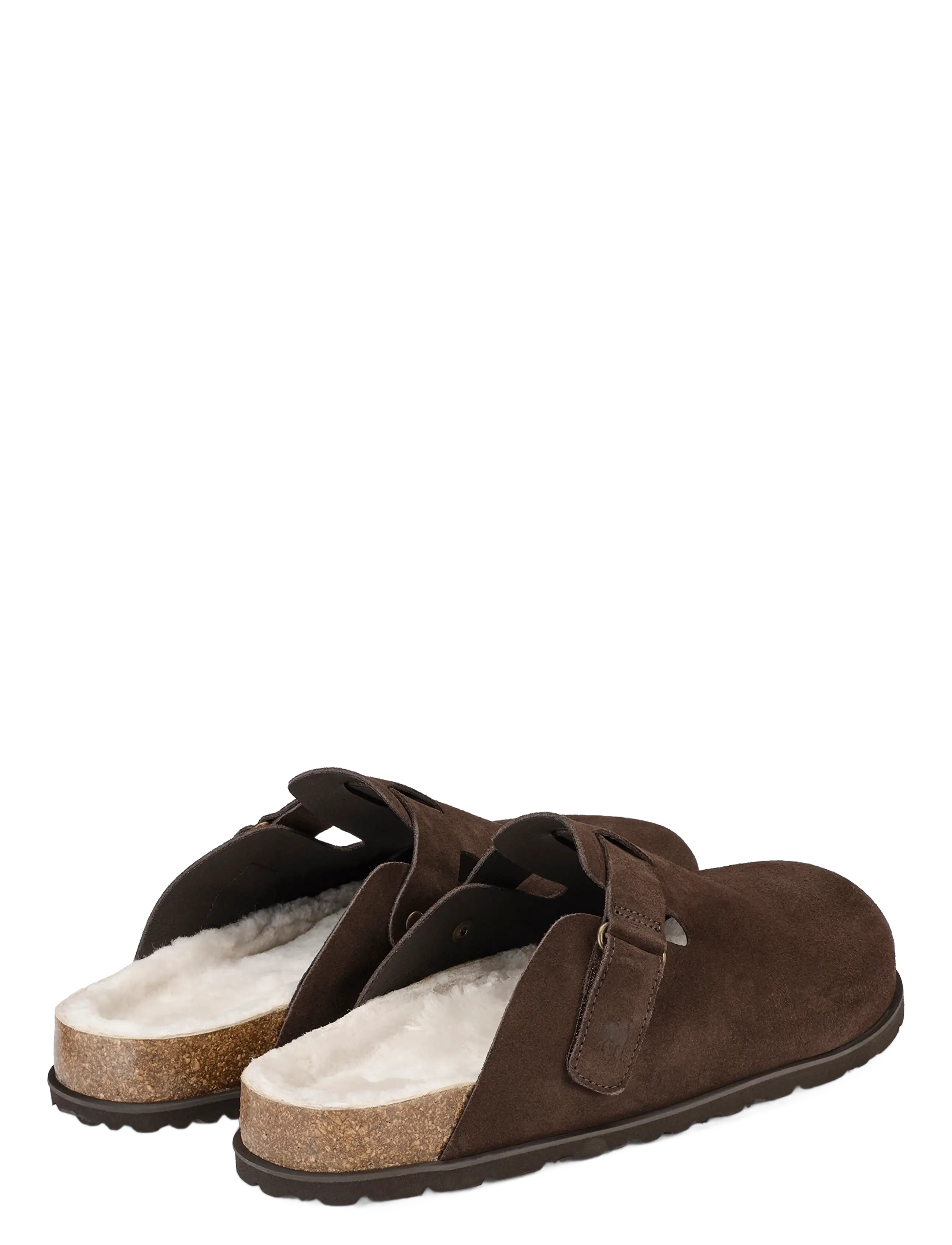 Shepherd - Valdemar tofflor - pantoletten & clogs - brown suede - 3