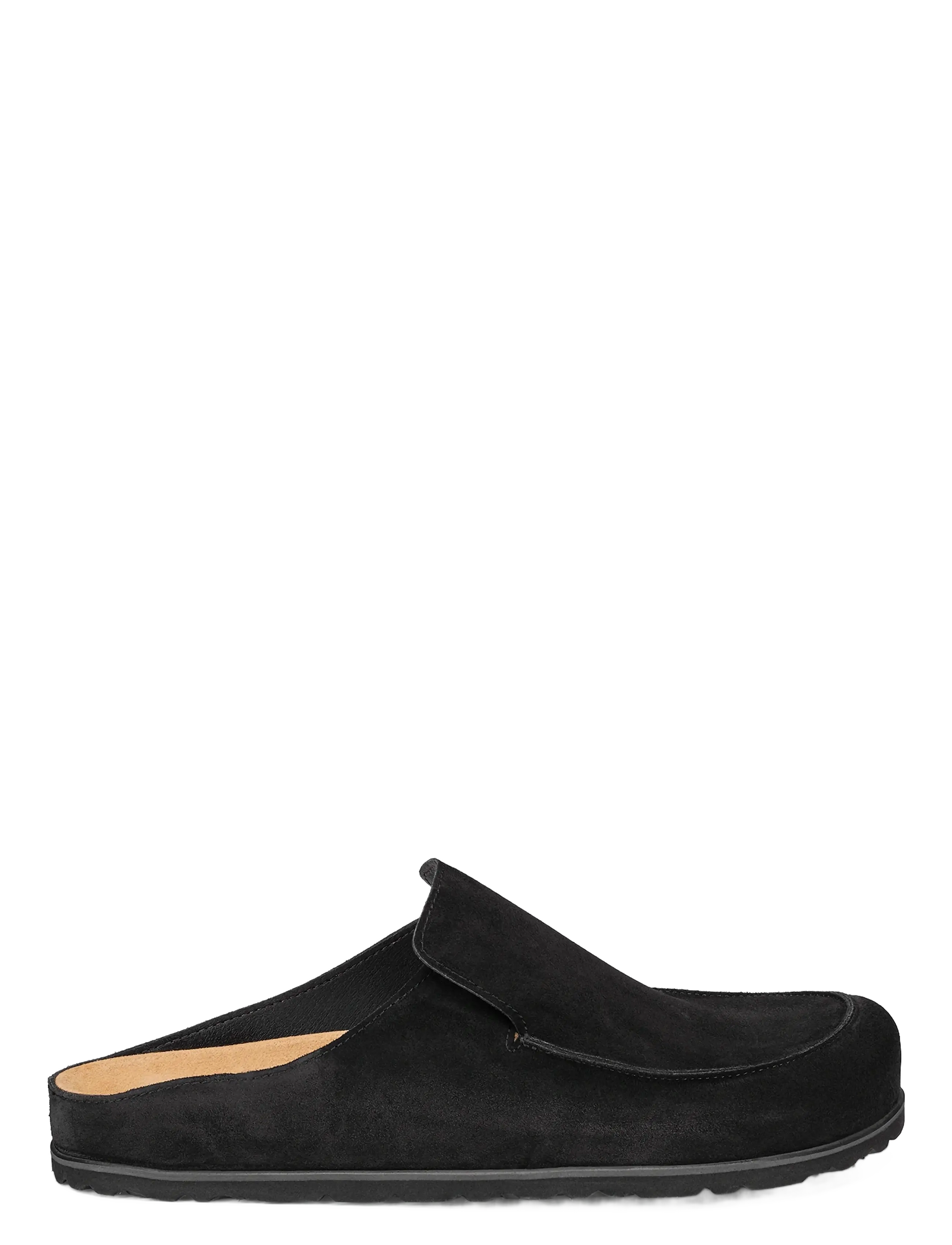 Shepherd Pedro tofflor - Schuhe - BLACK SUEDE / black