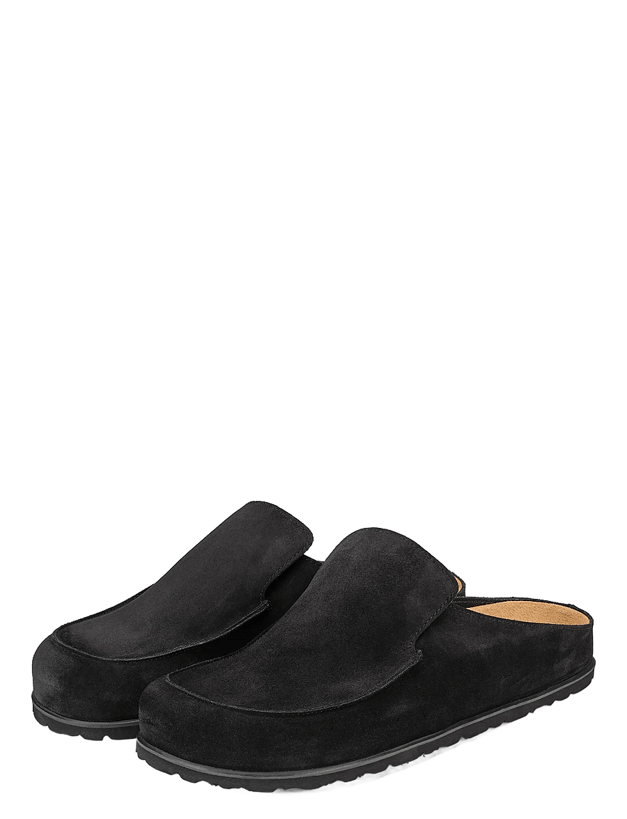 Shepherd - Pedro tofflor - loafer - black suede - 2
